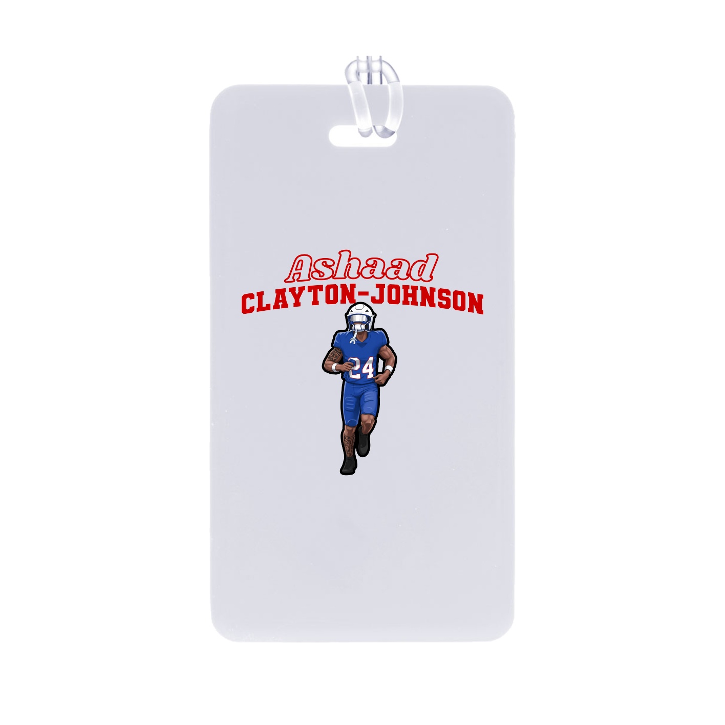 Bag Tag — Name Arch in Classic