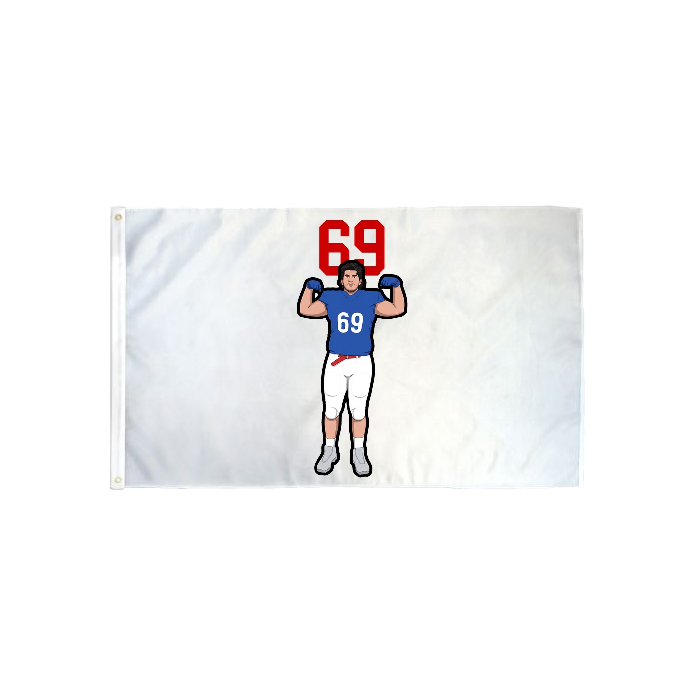 3x5 Flag — Number Top in Classic
