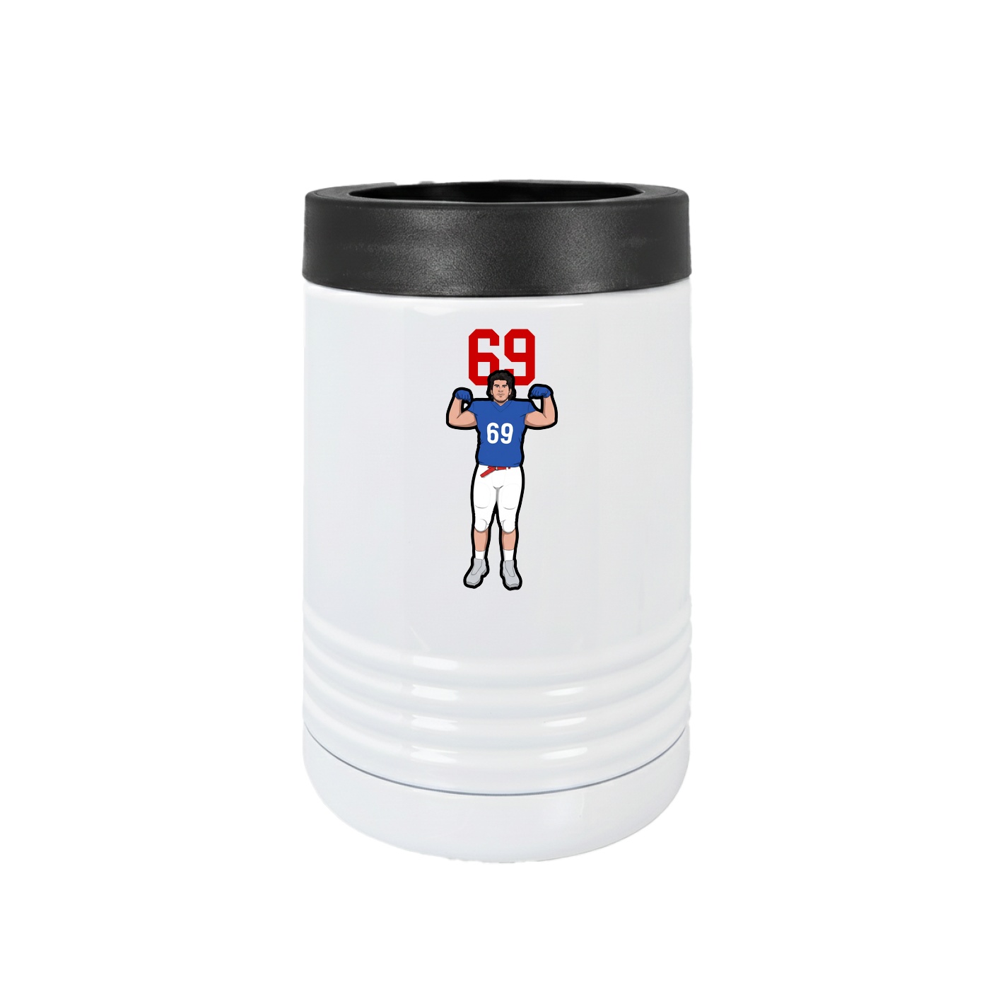Beverage Holder — Number Top in White