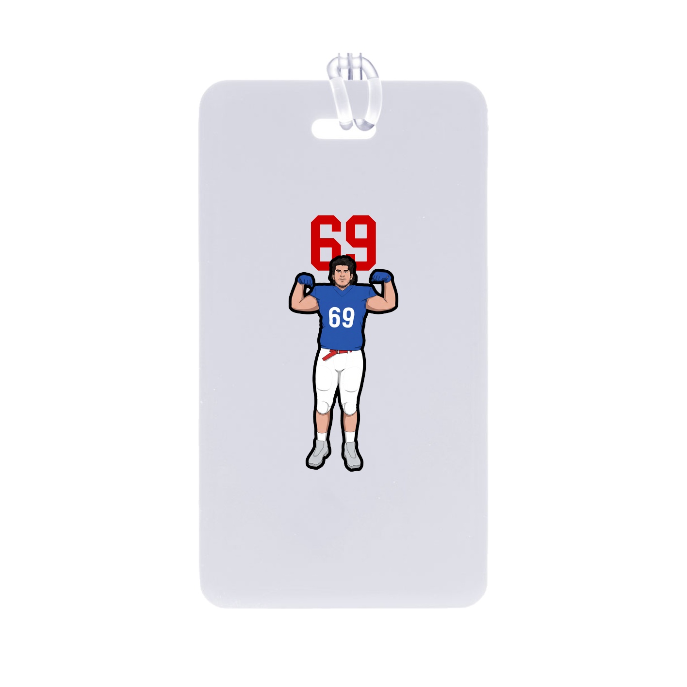 Bag Tag — Number Top in Classic