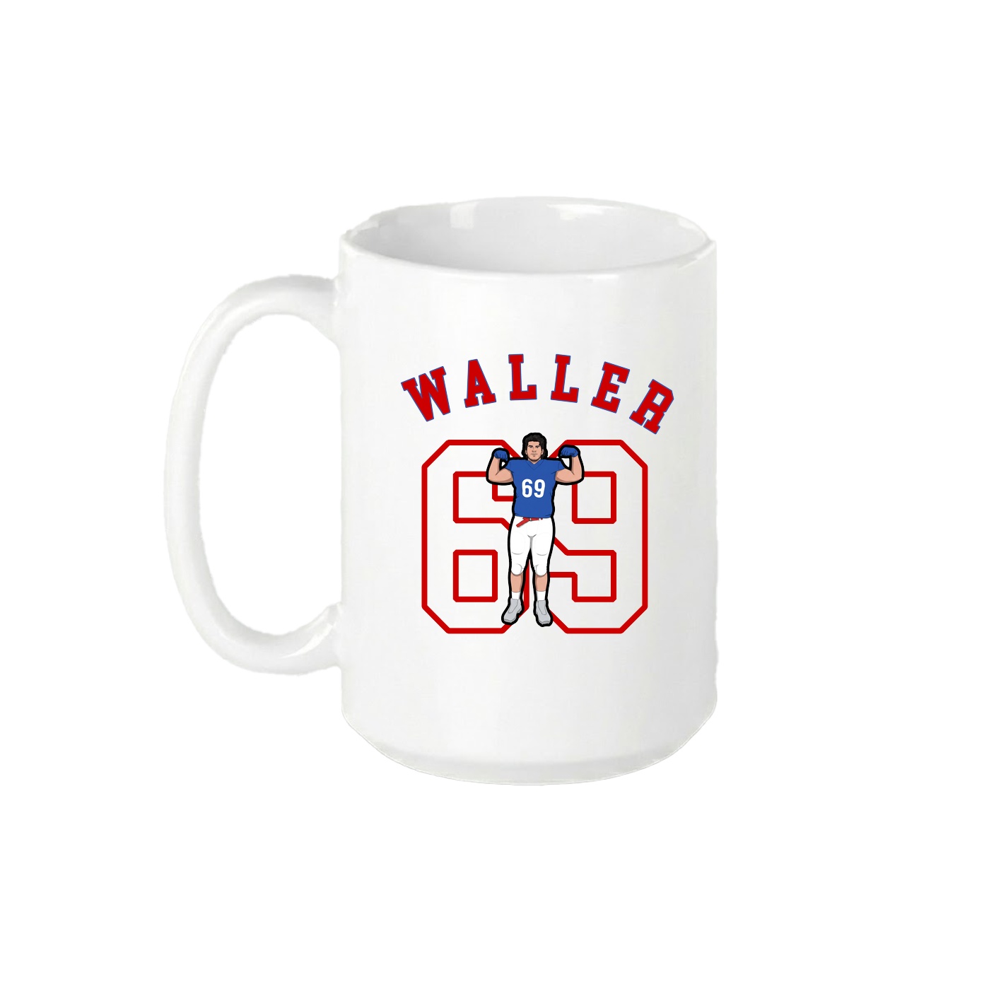 15oz Coffee Mug — Shirsey Arch in White