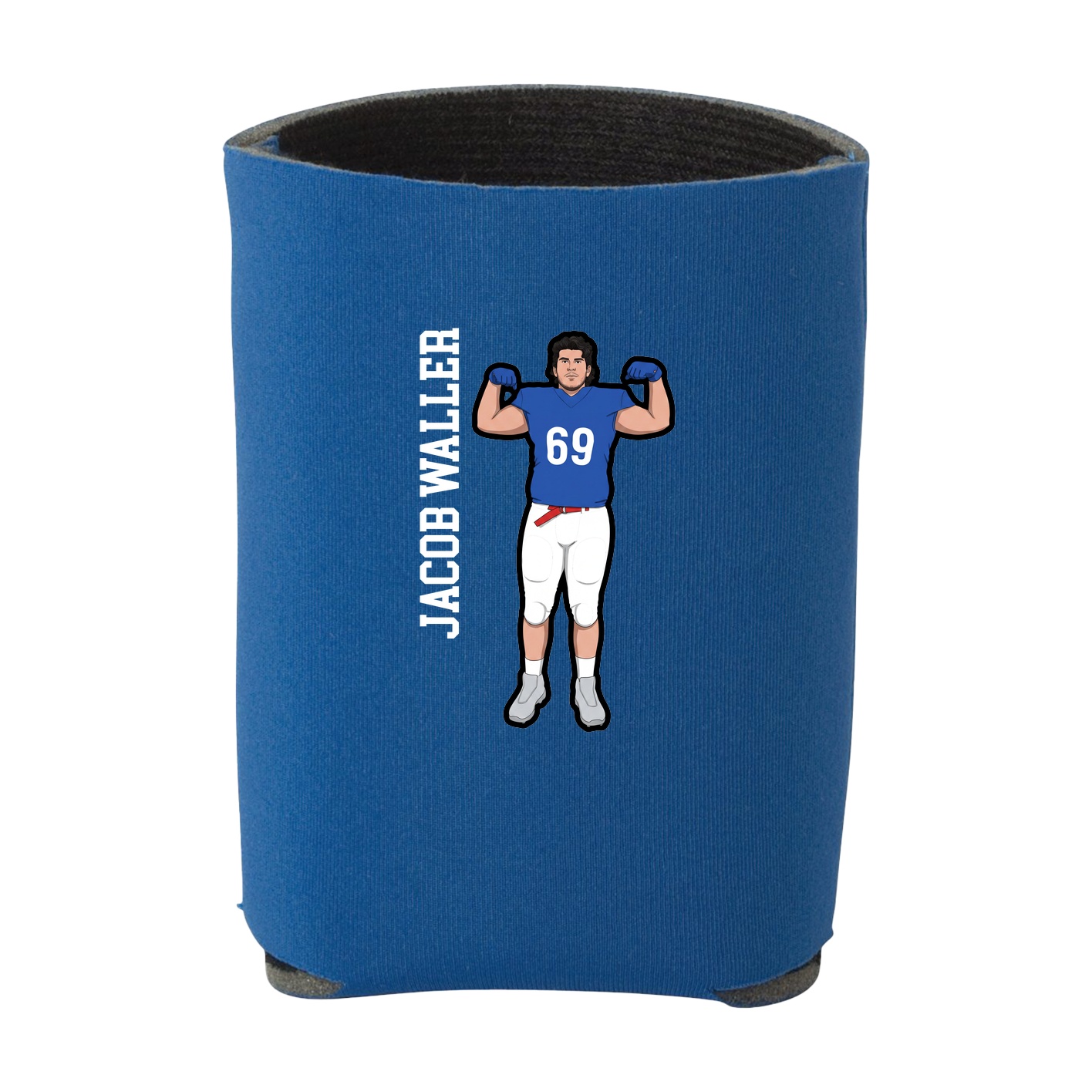 Can Holder — Name Vertical in Royal