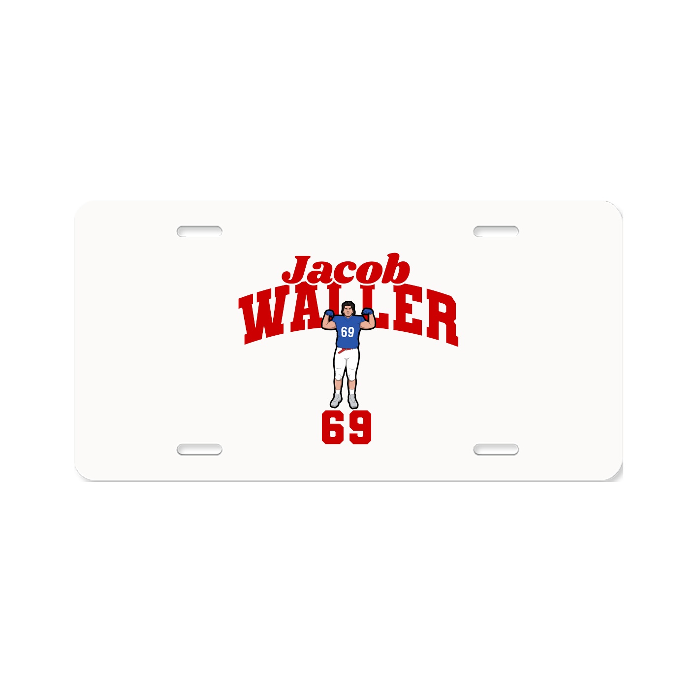 License Plate — Signature Arch in Classic