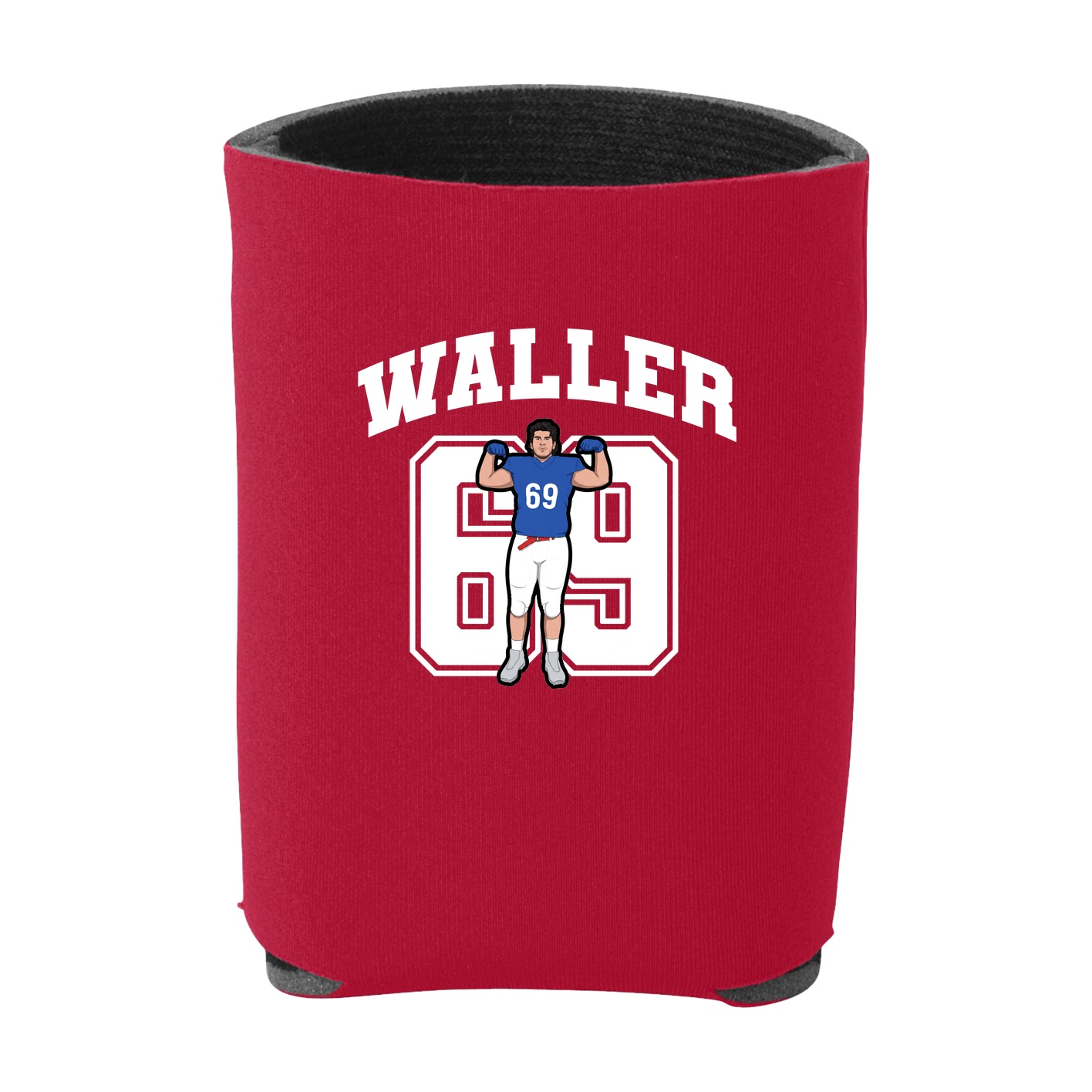 Can Holder — Number in Red