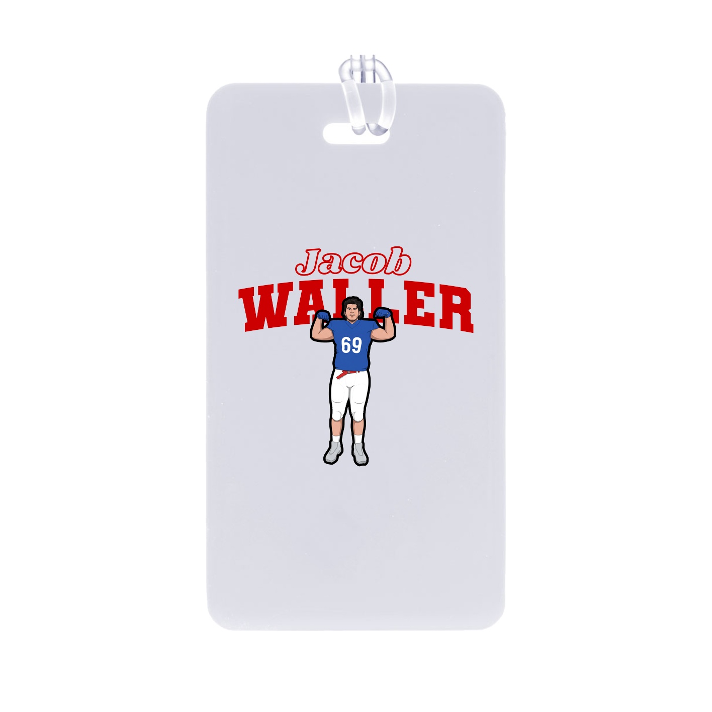 Bag Tag — Name Arch in Classic