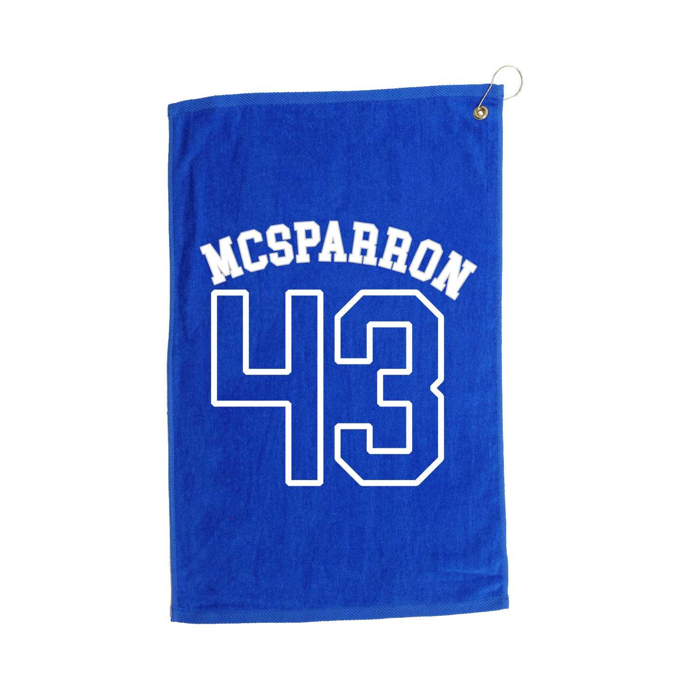Golf Towel — Shirsey Arch in Royal