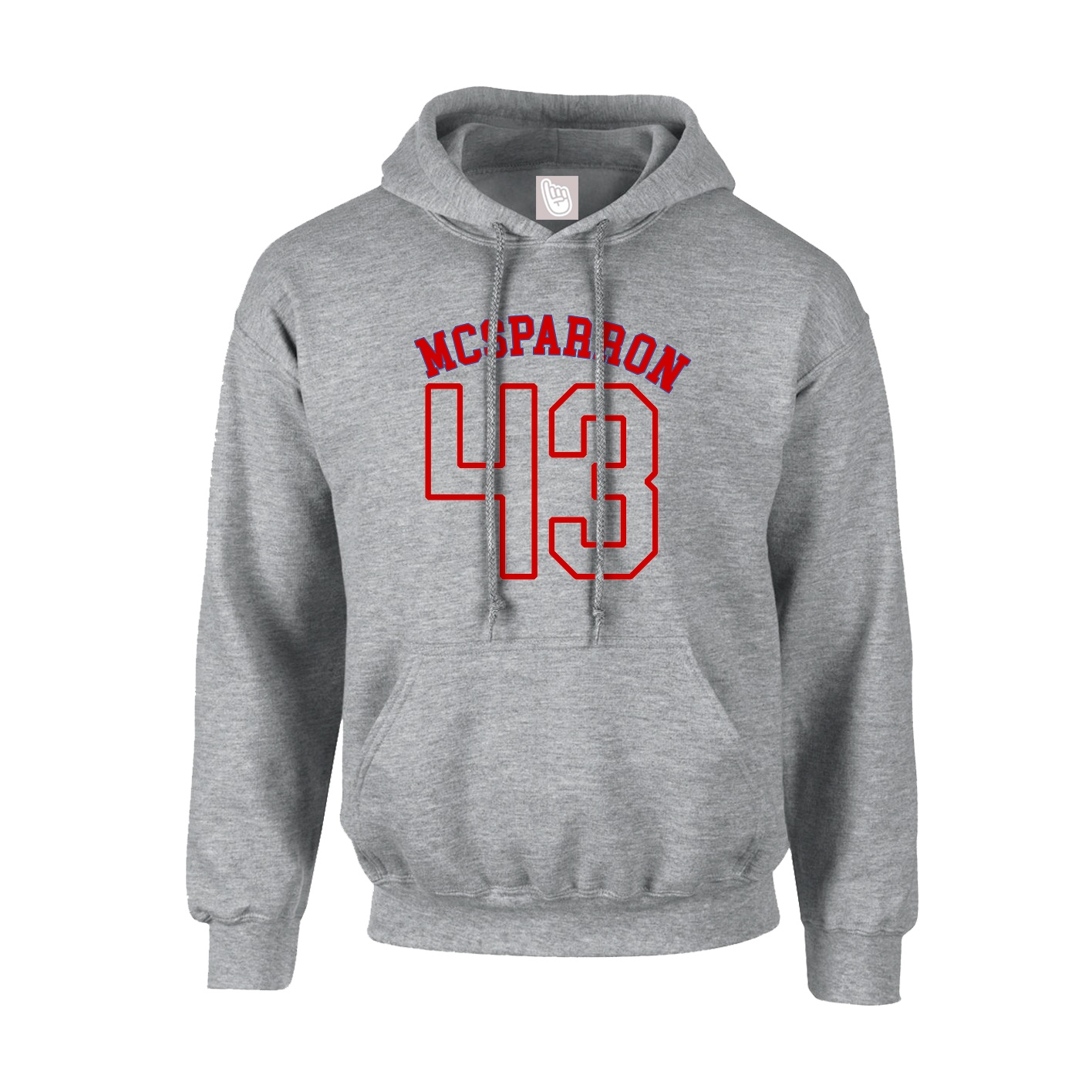 Hoodie — Shirsey Arch in Grey