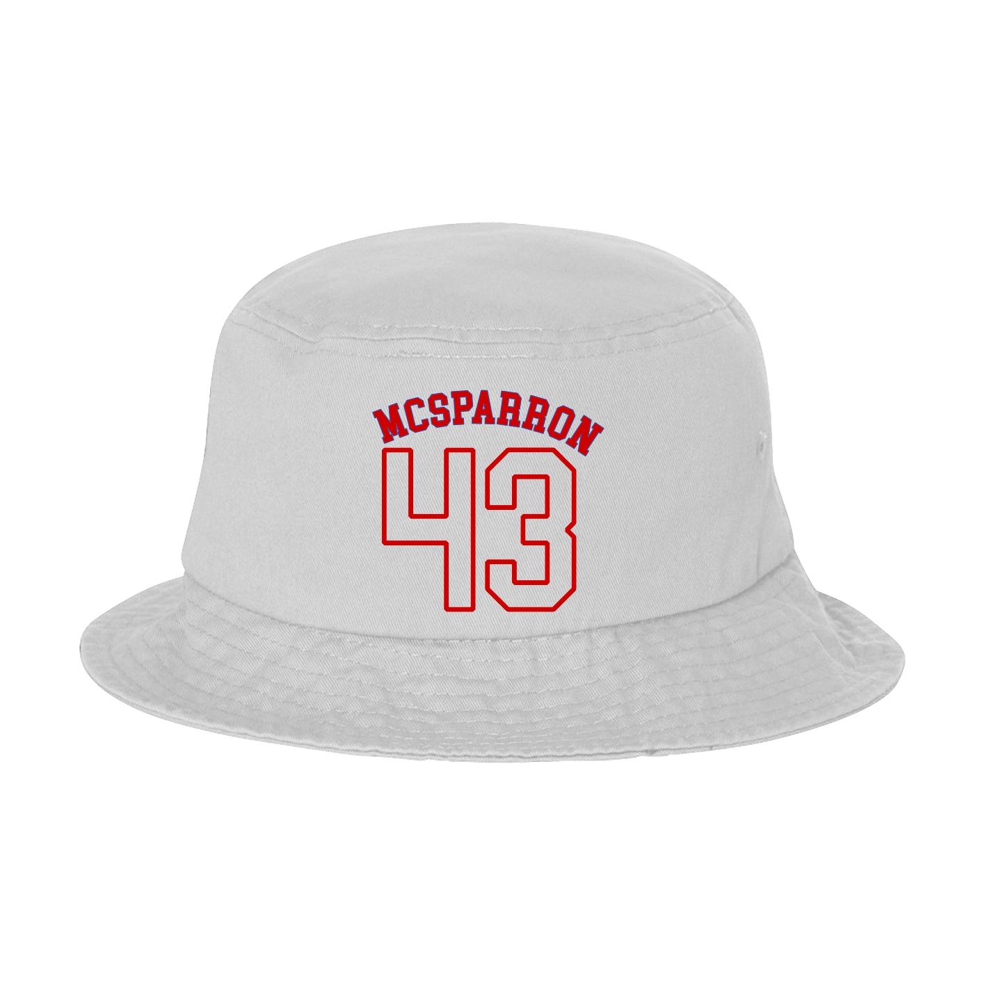 Bucket Cap — Shirsey Arch in White