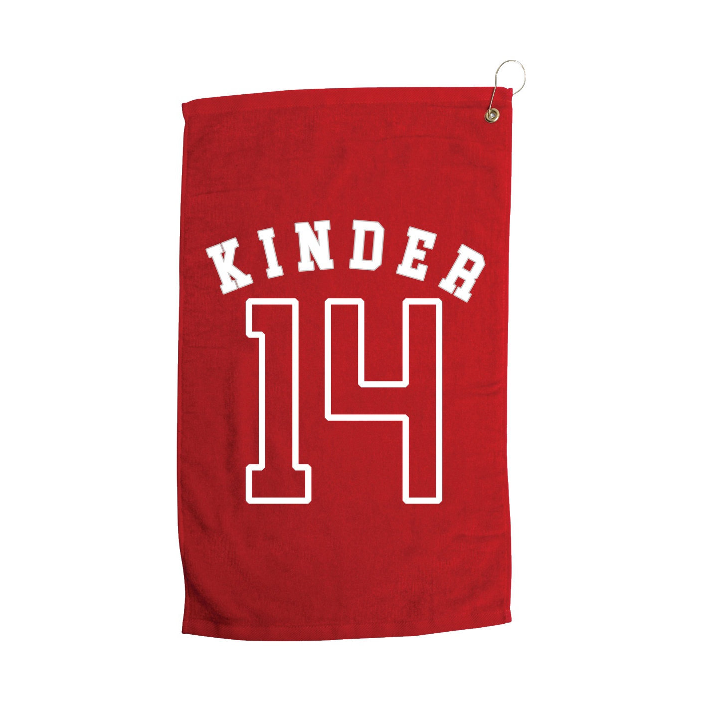 Golf Towel — Shirsey Arch in Red