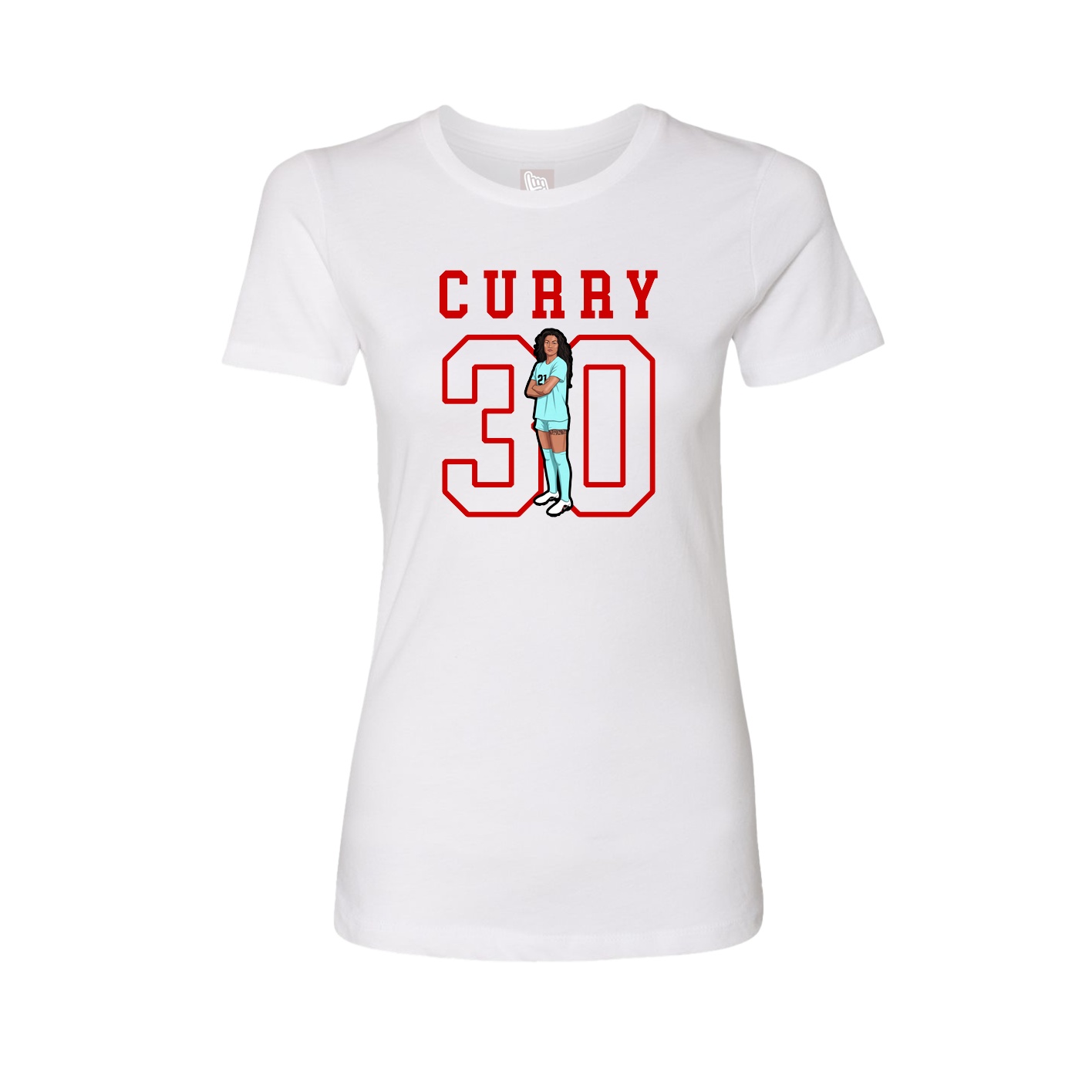 Fitted Women's Tee — Shirsey in White