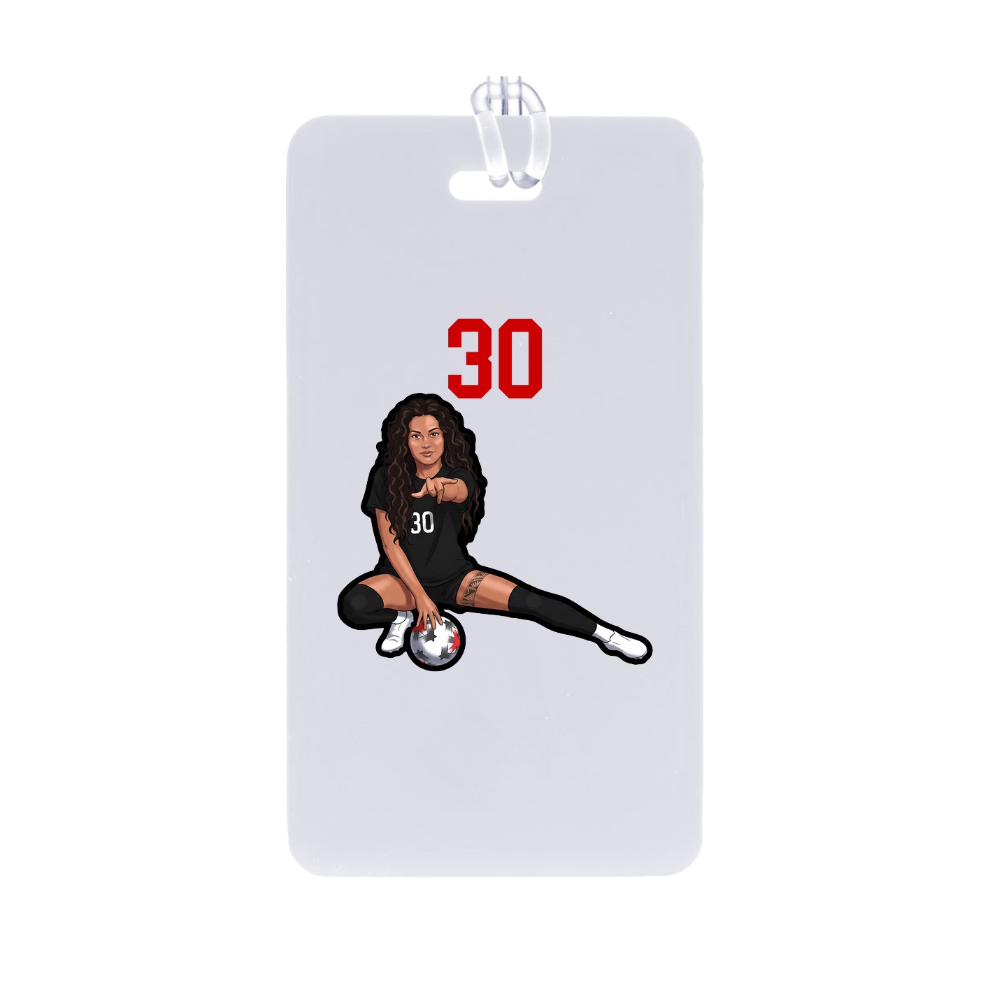 Bag Tag — Number Top in Classic