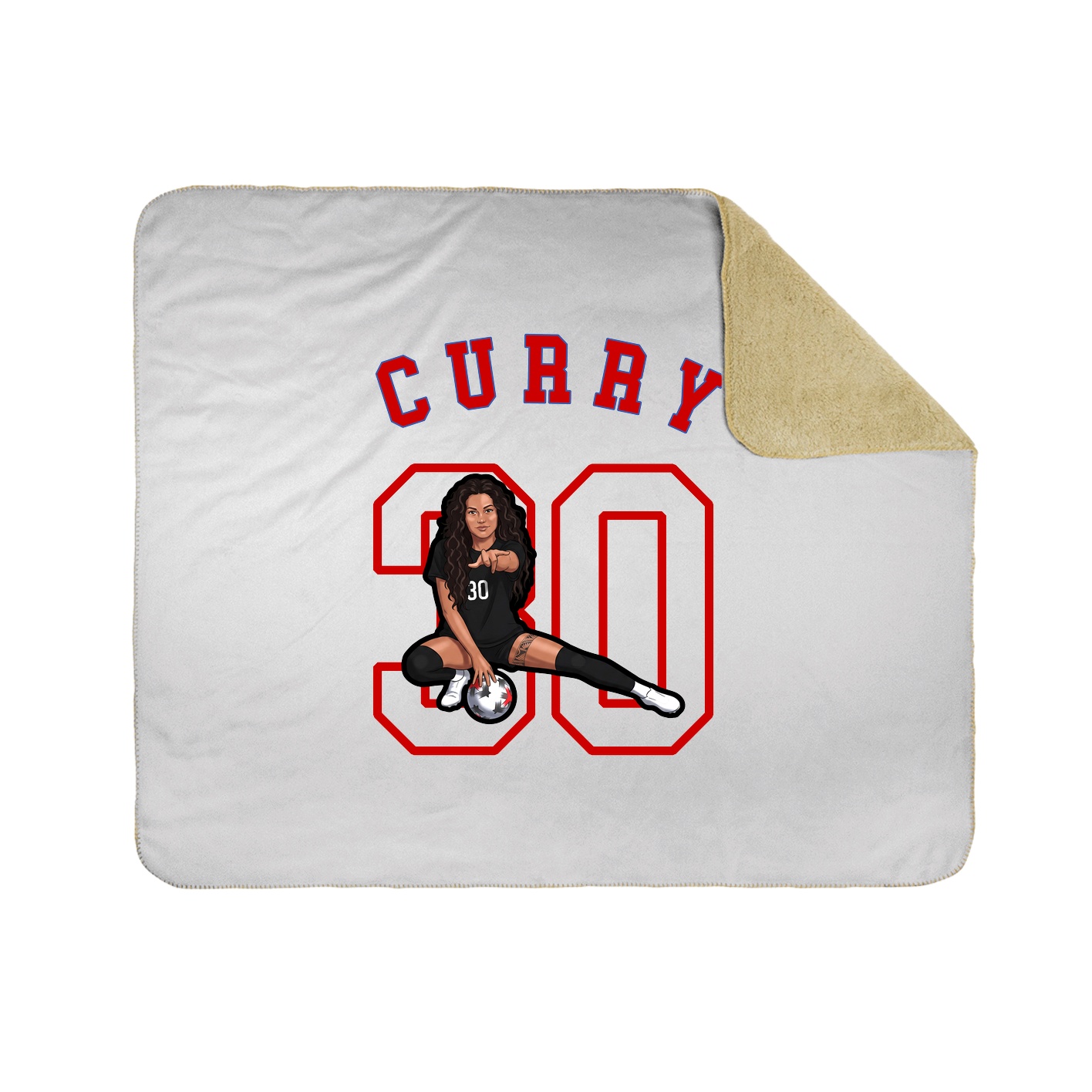 Throw Blanket — Shirsey Arch in White