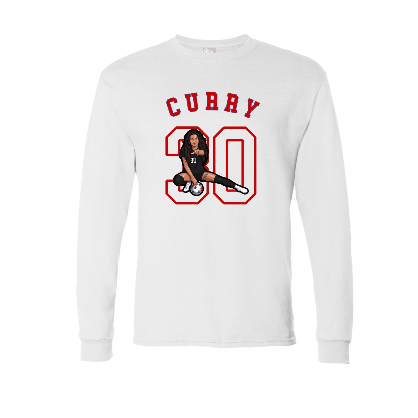 Long Sleeve Tee — Shirsey Arch in White