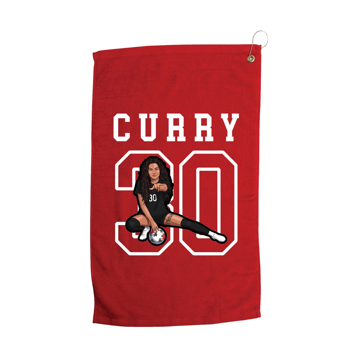 Golf Towel — Shirsey in Red