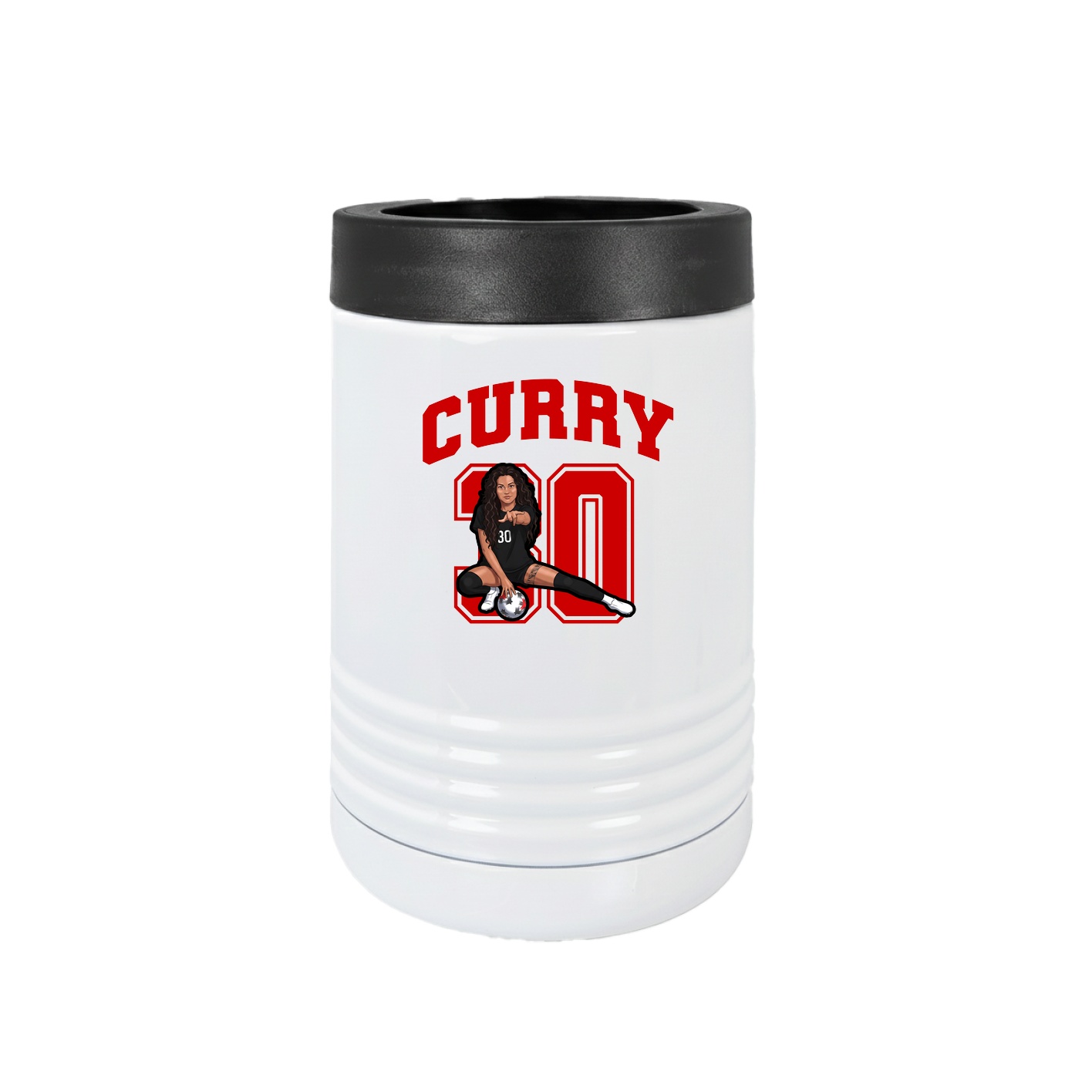 Beverage Holder — Number in White