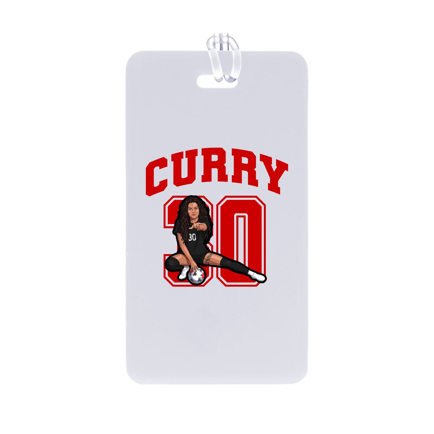 Bag Tag — Number in Classic