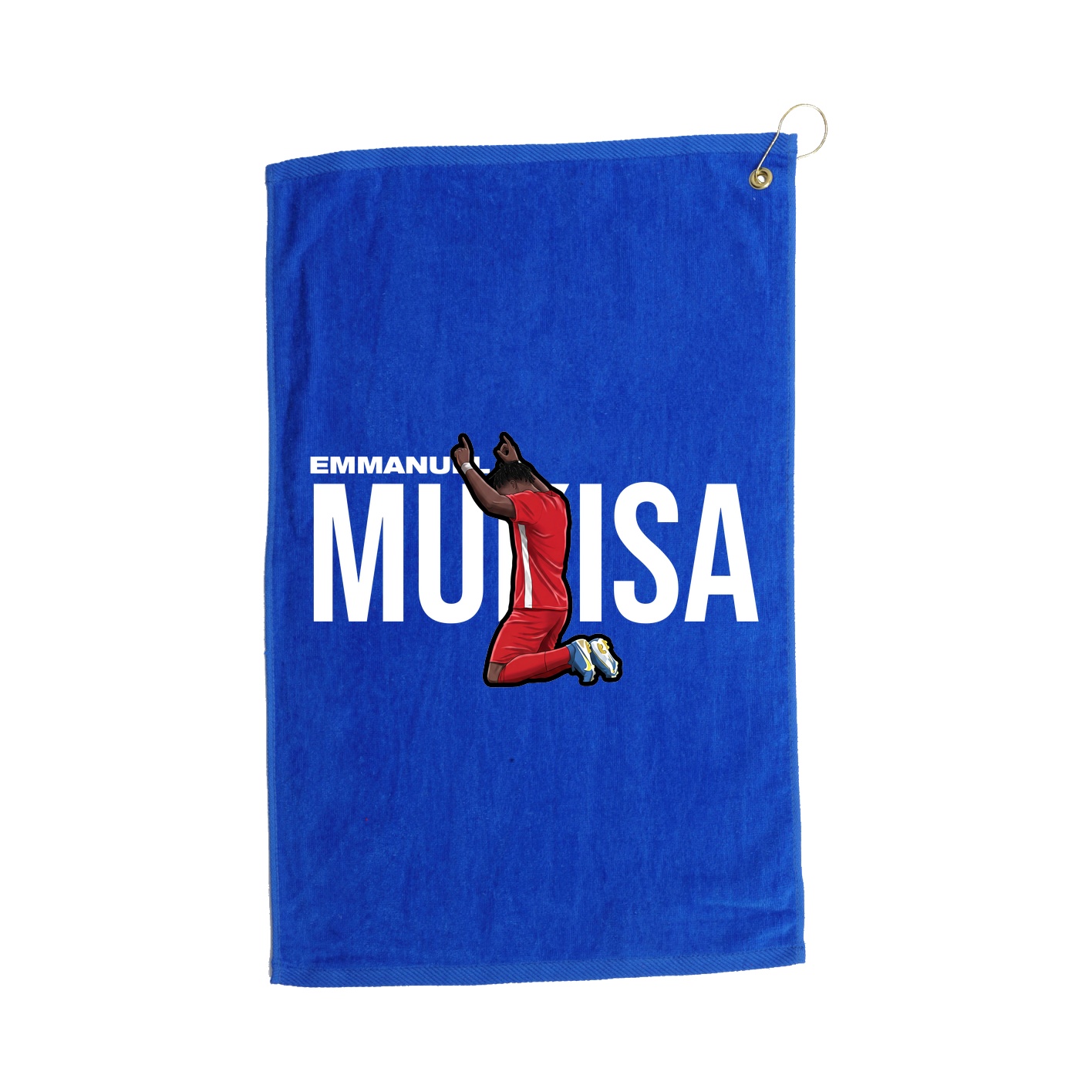 Golf Towel — Player Name in Royal