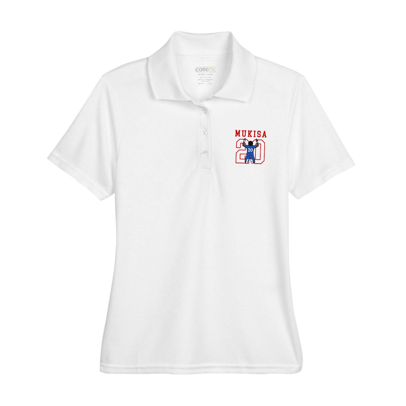 Womens Performance Polo — Shirsey in White