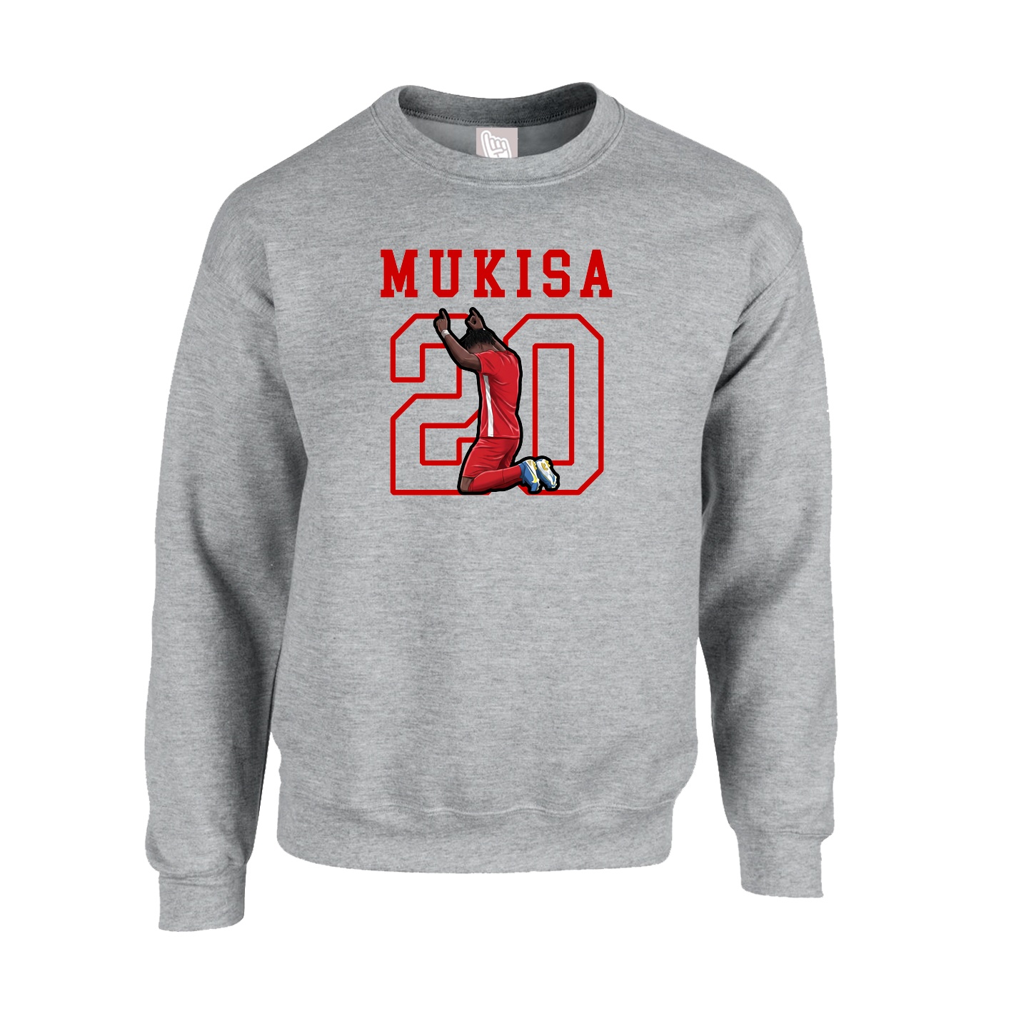 Fleece Crew — Shirsey in Grey