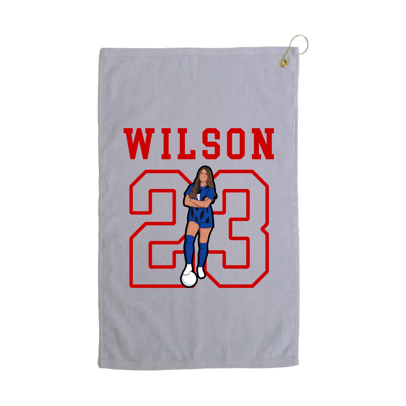 Golf Towel — Shirsey in Grey