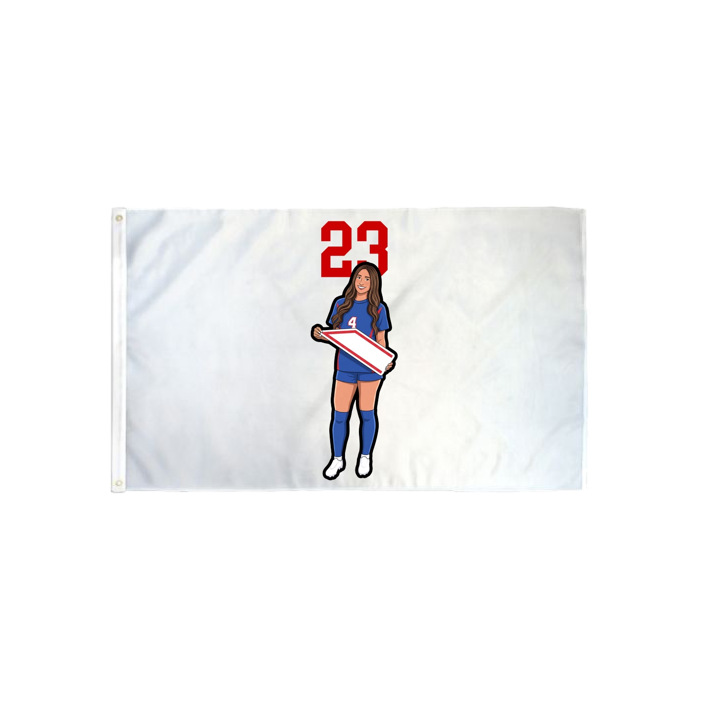 3x5 Flag — Number Top in Classic