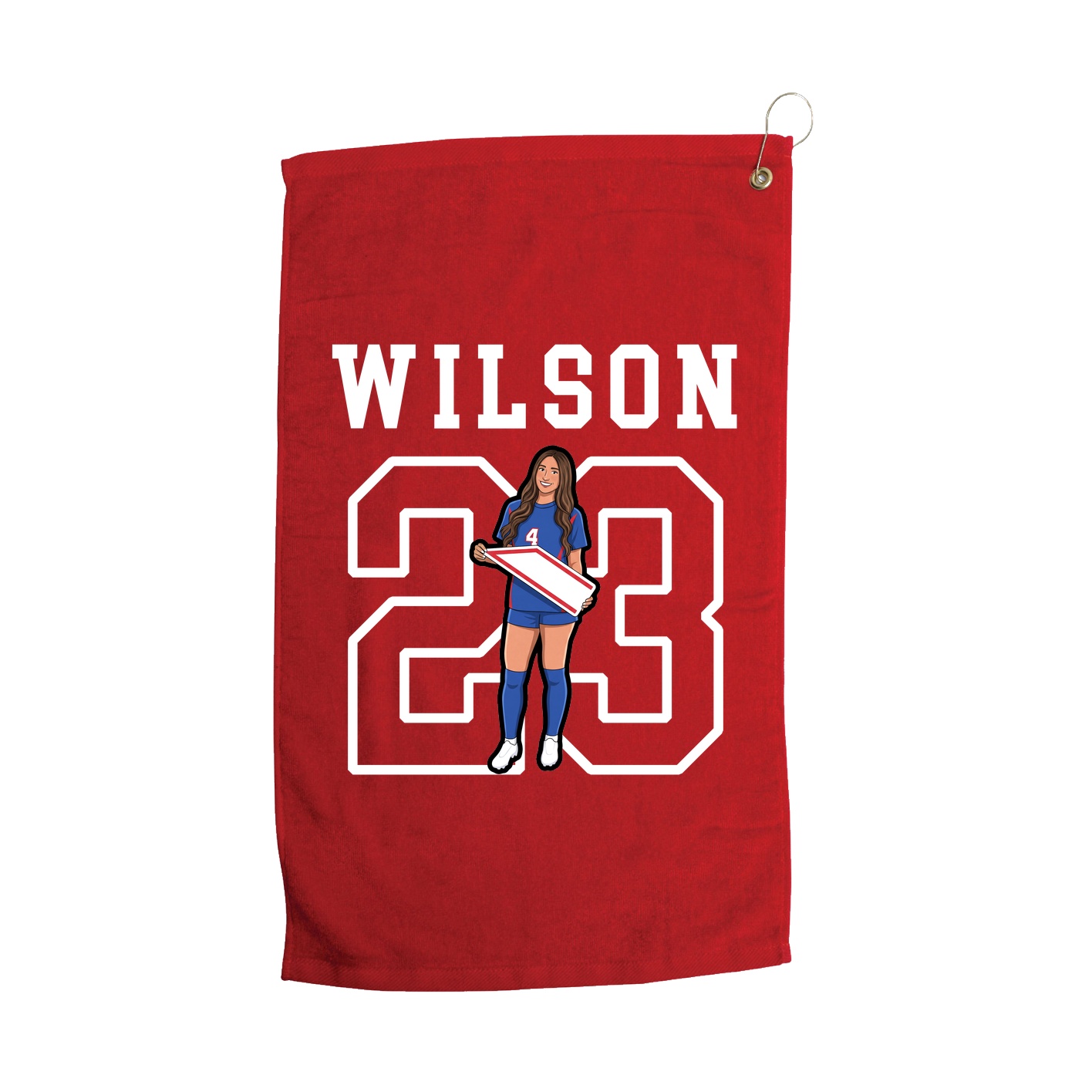 Golf Towel — Shirsey in Red