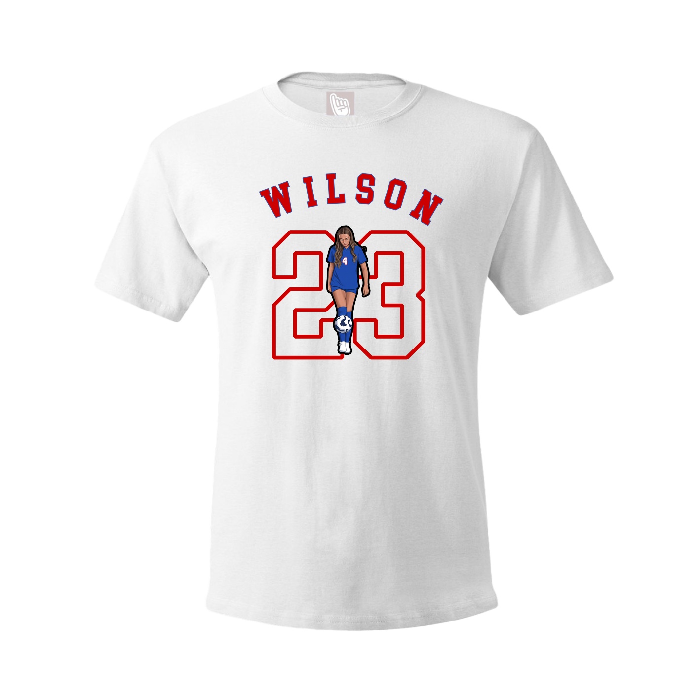 Tee — Shirsey Arch in White