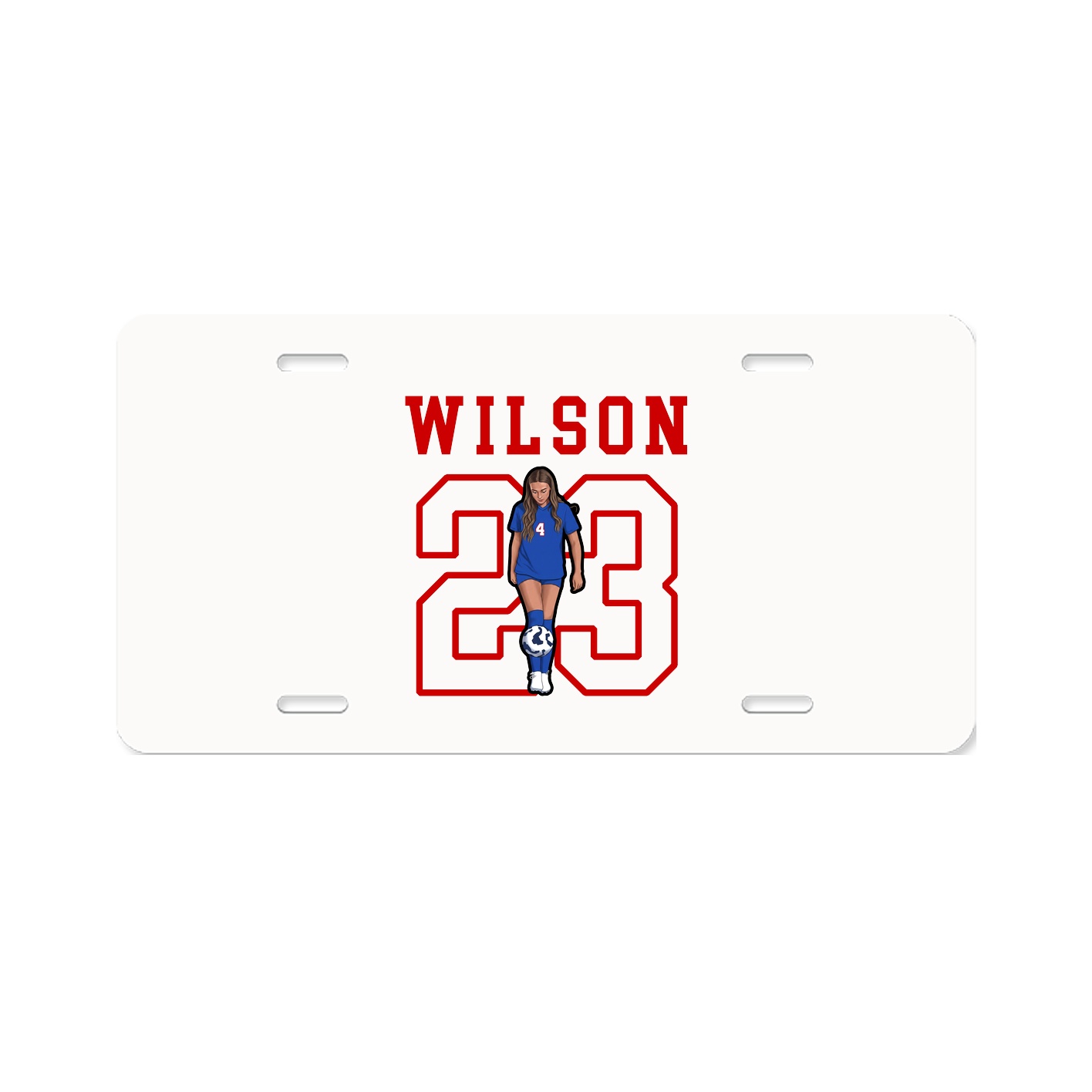 License Plate — Shirsey in Classic