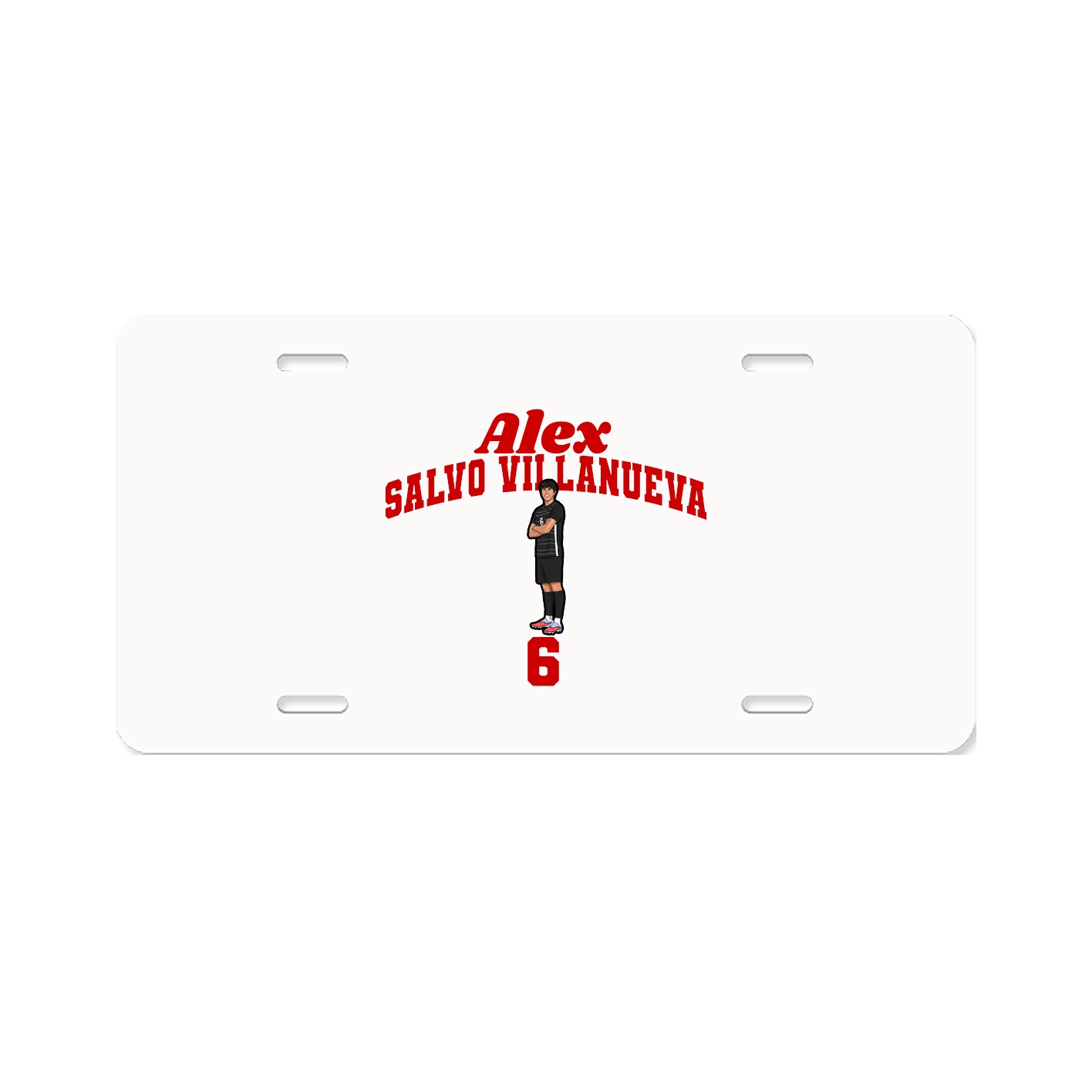 License Plate — Signature Arch in Classic