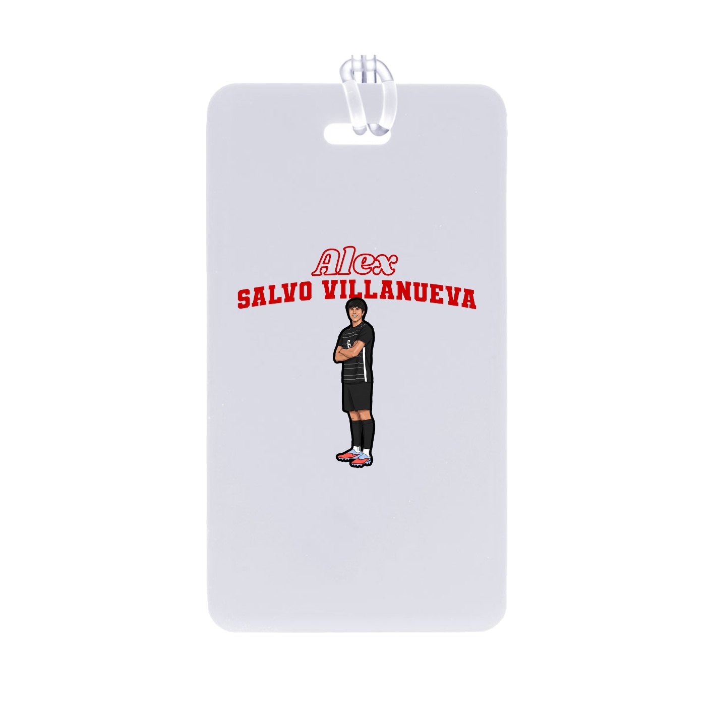 Bag Tag — Name Arch in Classic