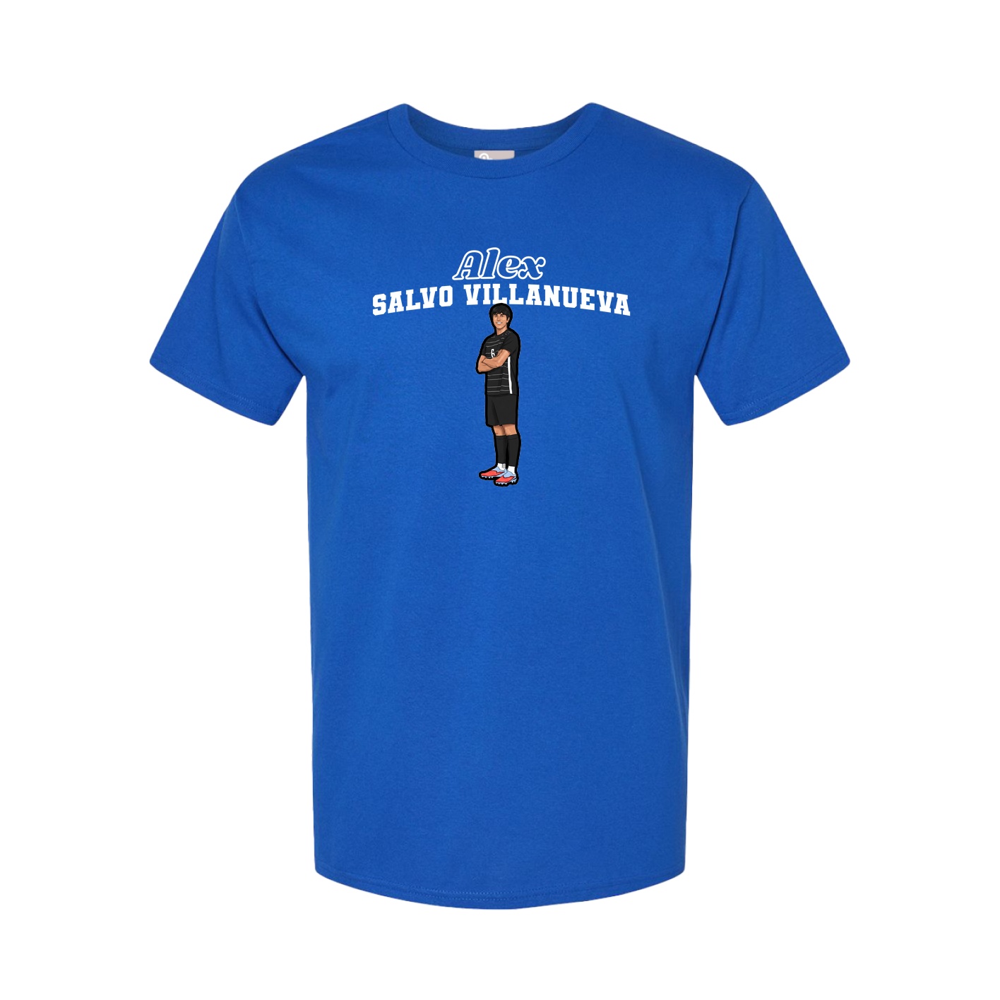Tee — Name Arch in Royal