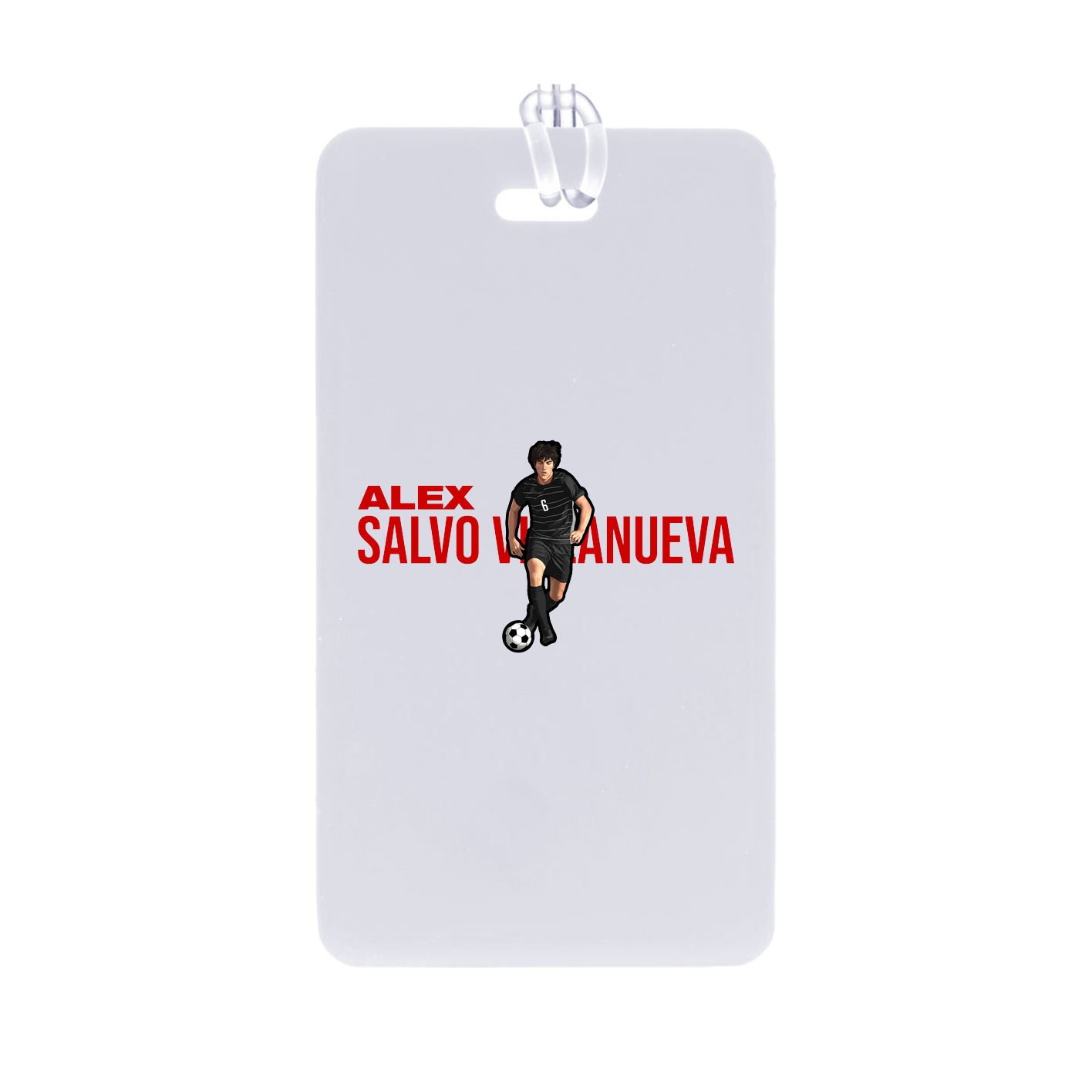 Bag Tag — Player Name in Classic