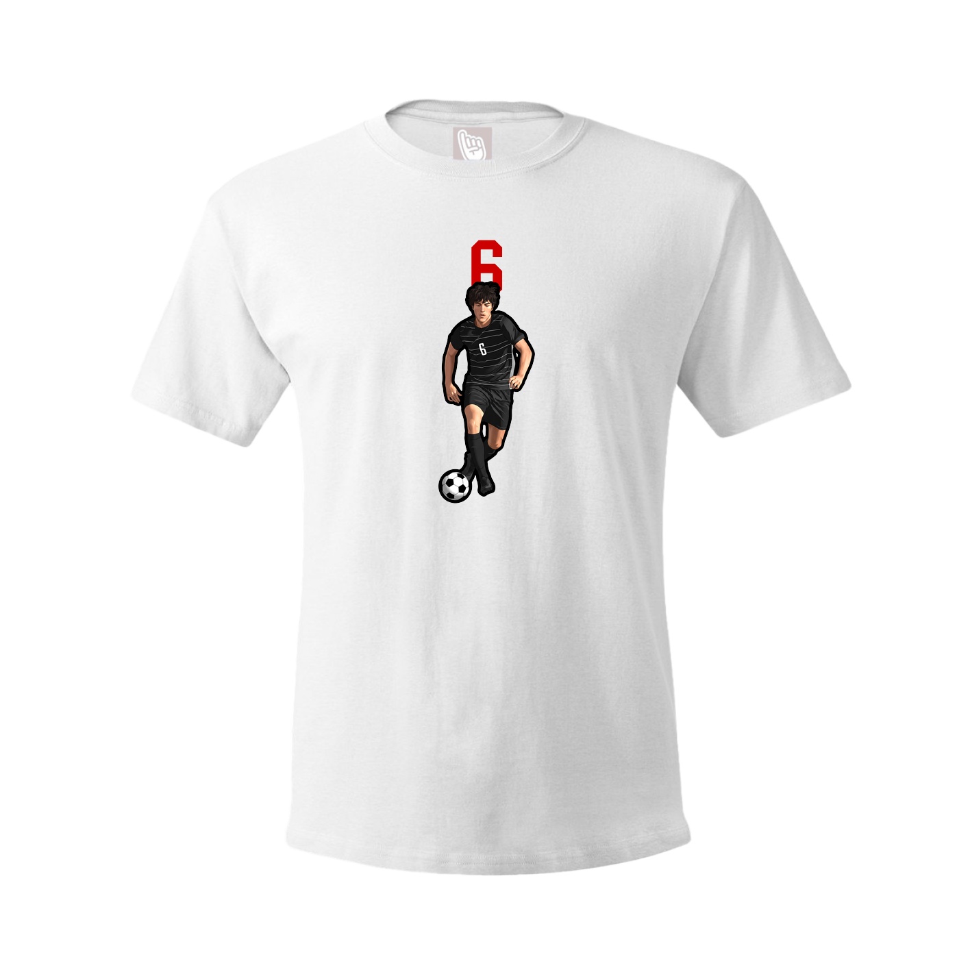 Tee — Number Top in White