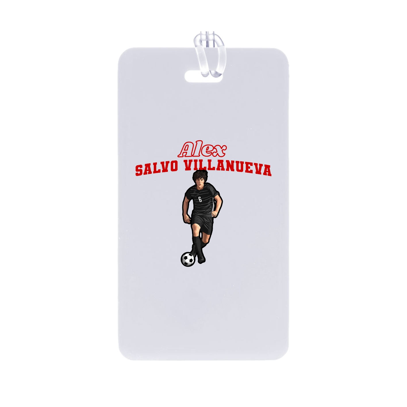 Bag Tag — Name Arch in Classic