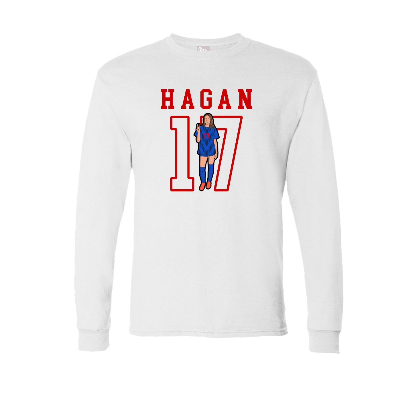 Long Sleeve Tee — Shirsey in White