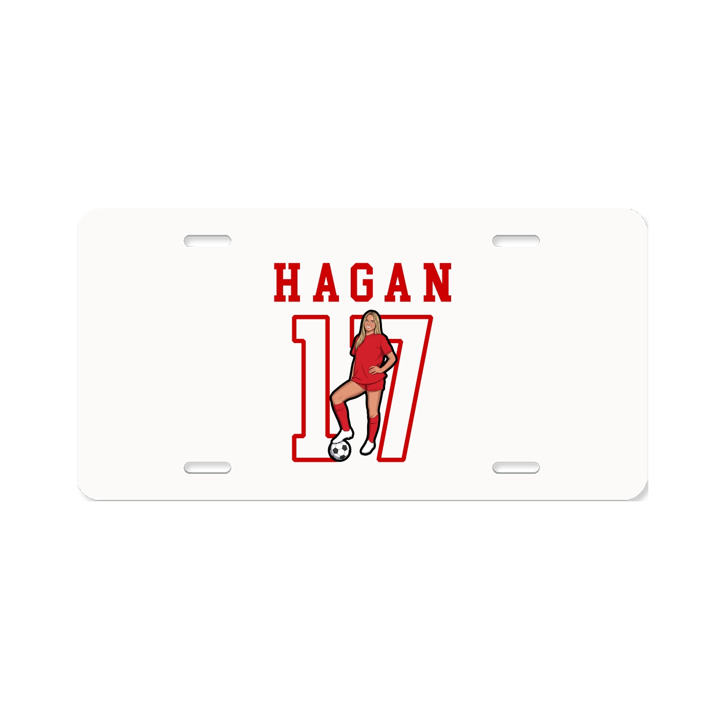 License Plate — Shirsey in Classic