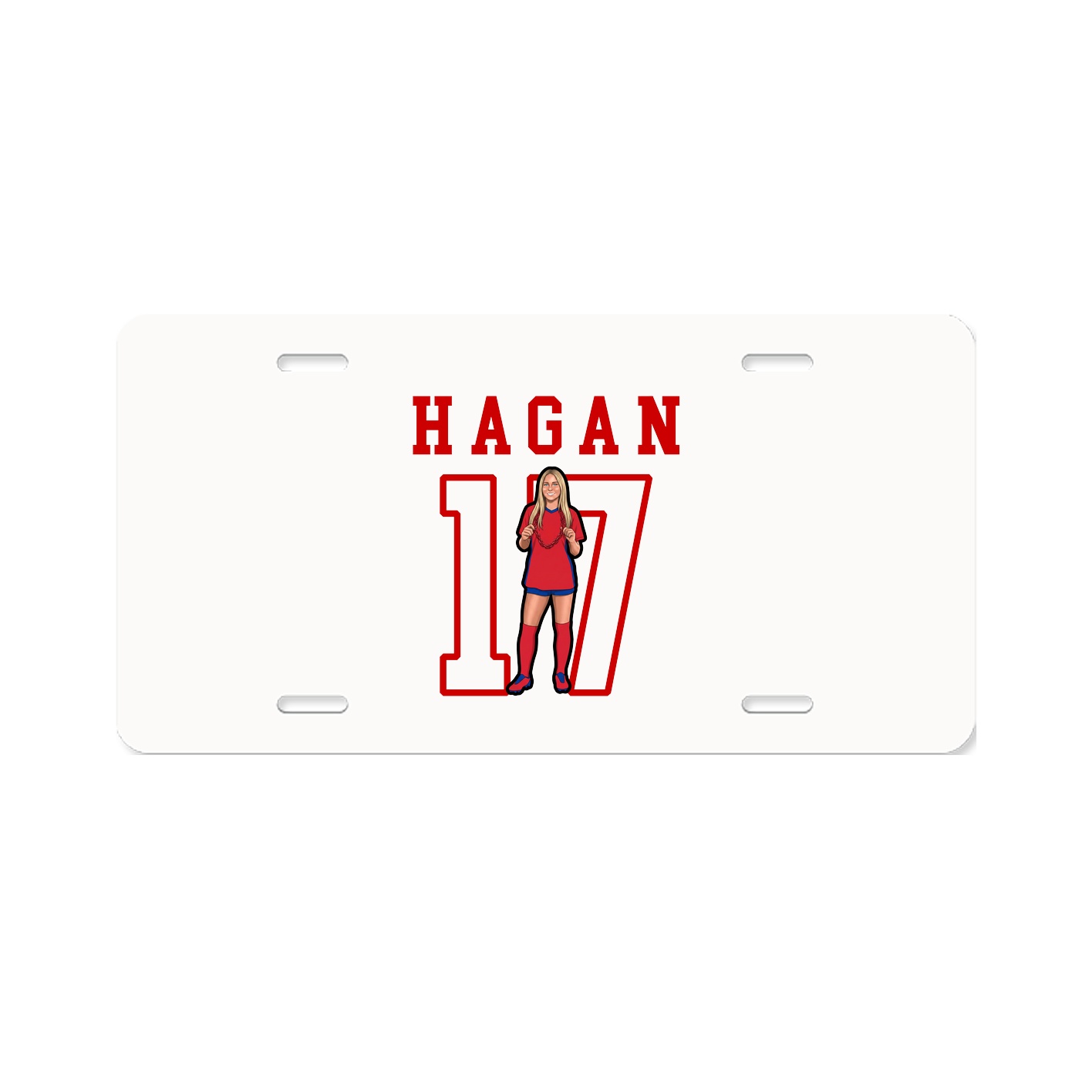 License Plate — Shirsey in Classic