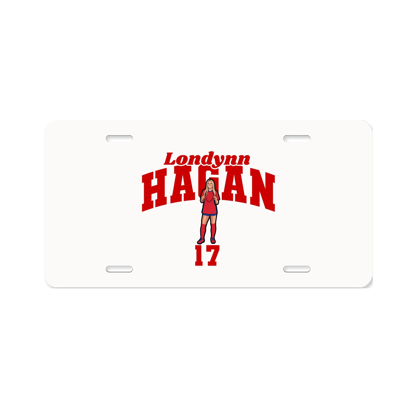License Plate — Signature Arch in Classic