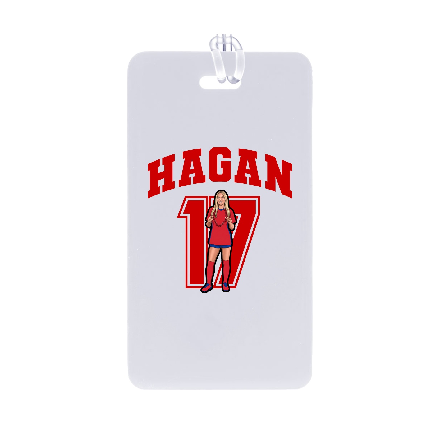 Bag Tag — Number in Classic