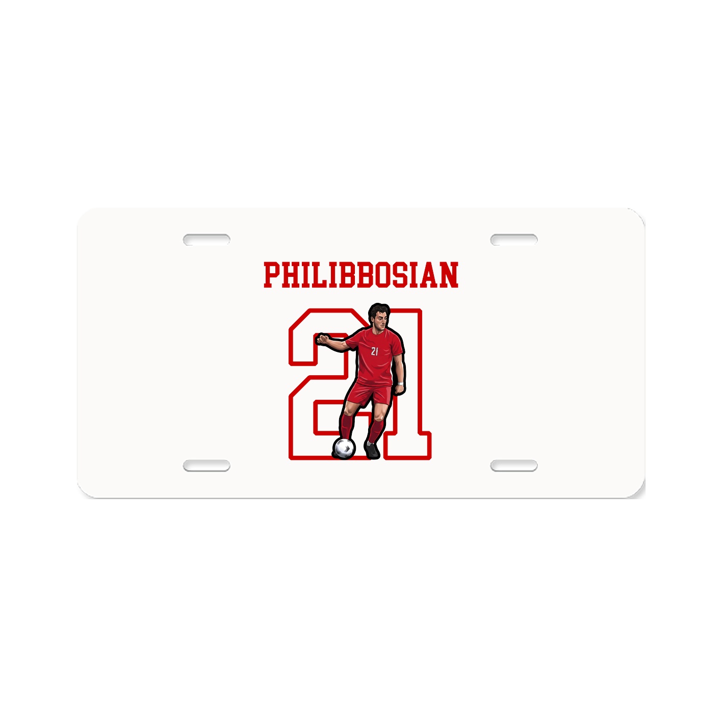 License Plate — Shirsey in Classic