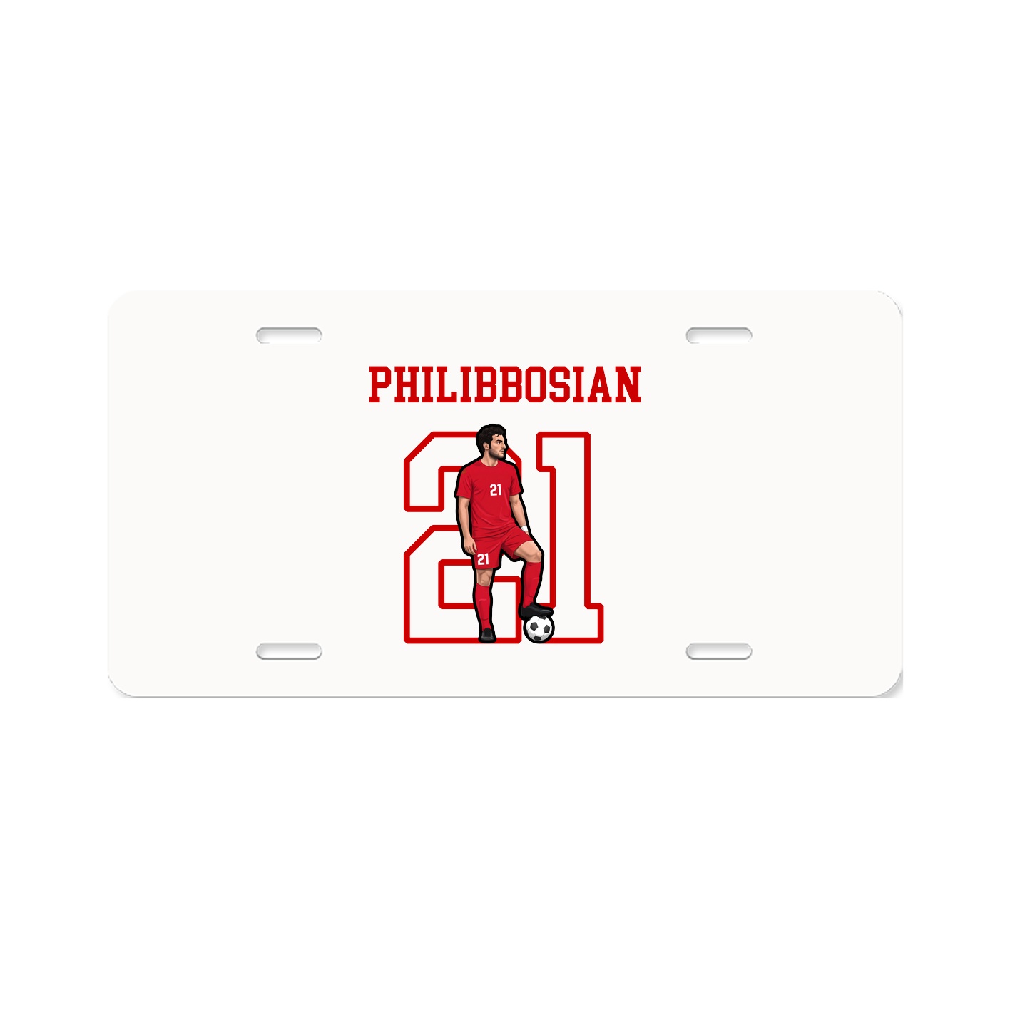 License Plate — Shirsey in Classic