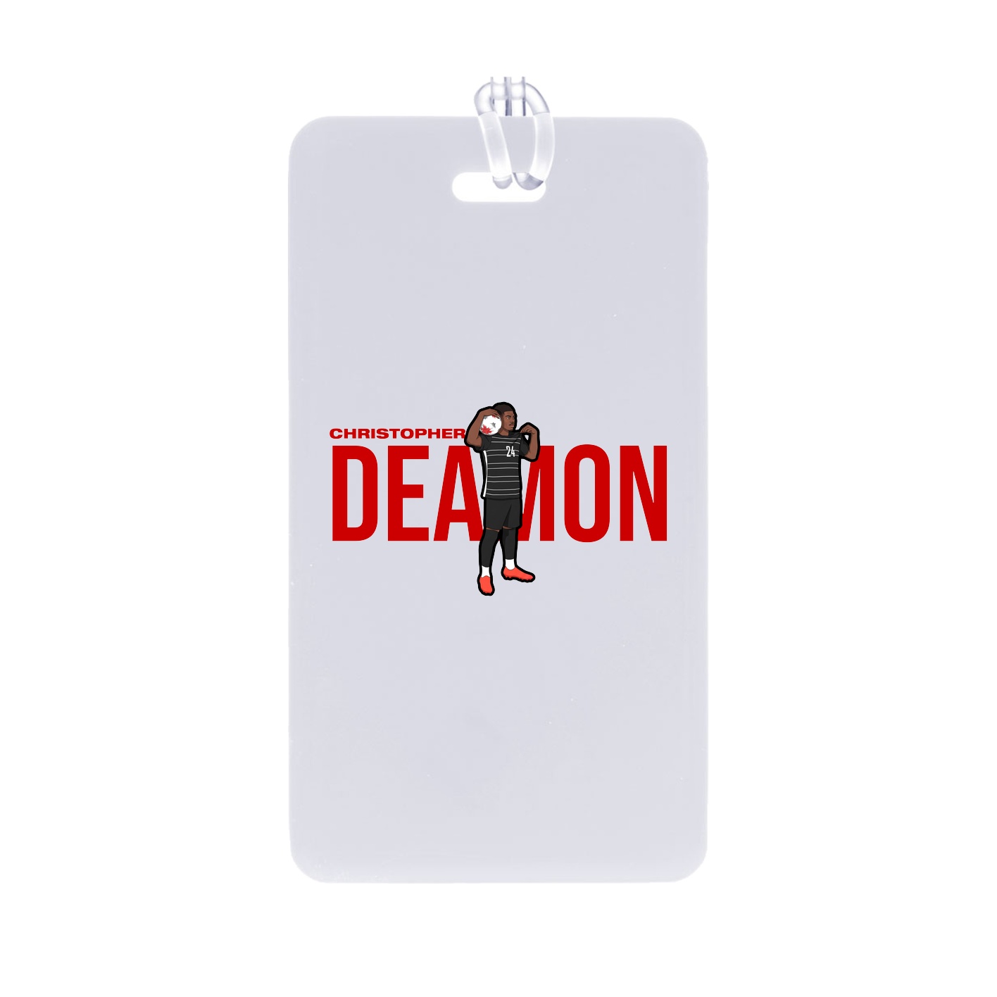 Bag Tag — Player Name in Classic