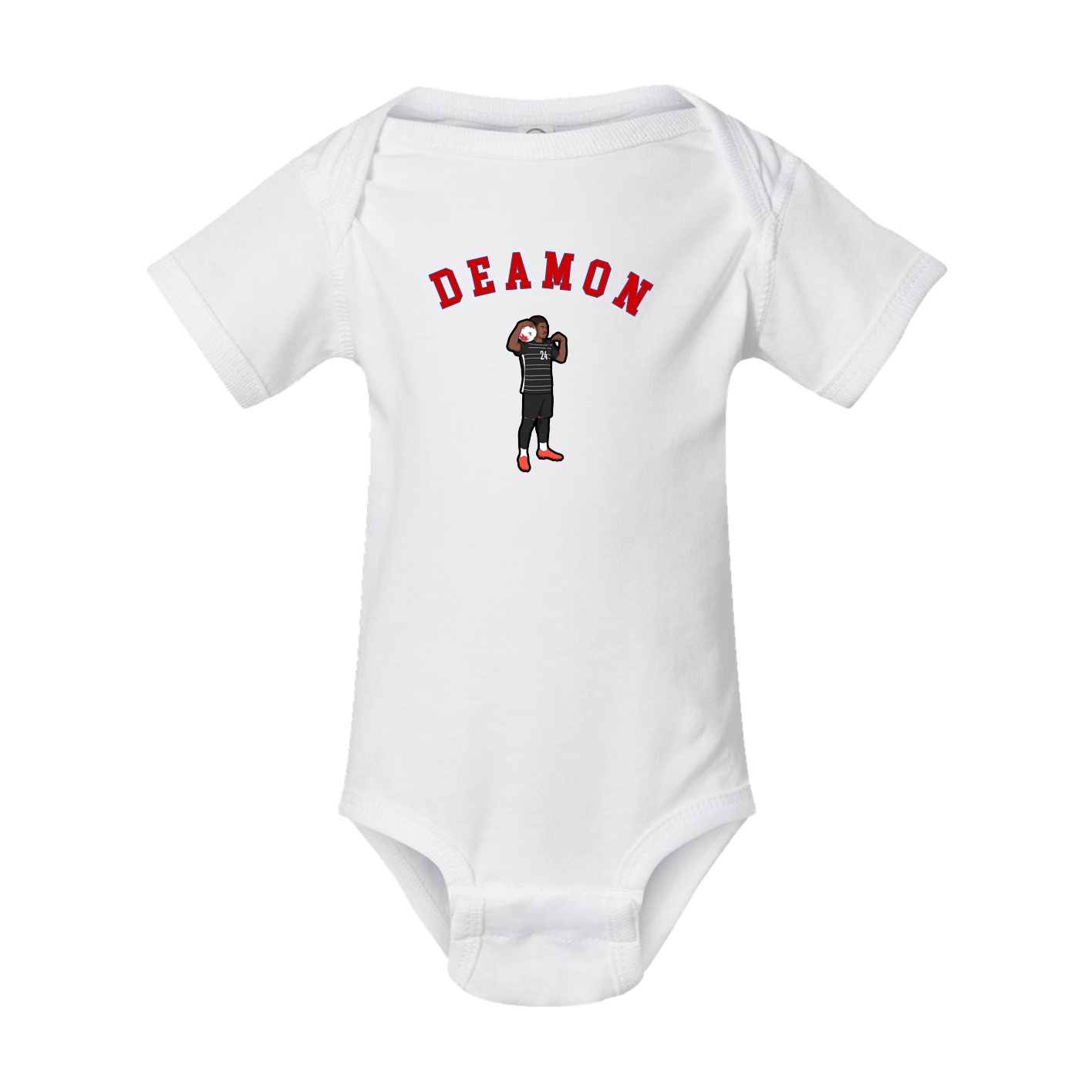 Baby Onesie — Shirsey Arch in White