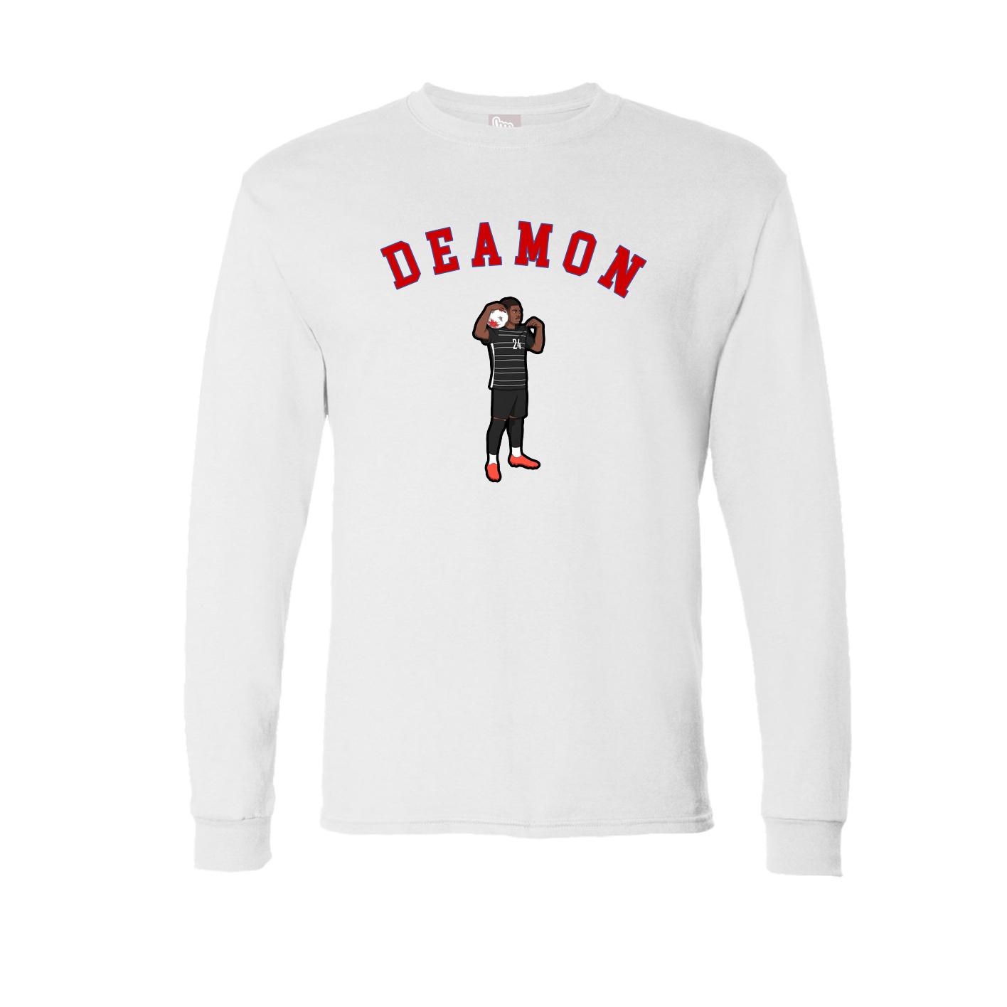 Long Sleeve Tee — Shirsey Arch in White