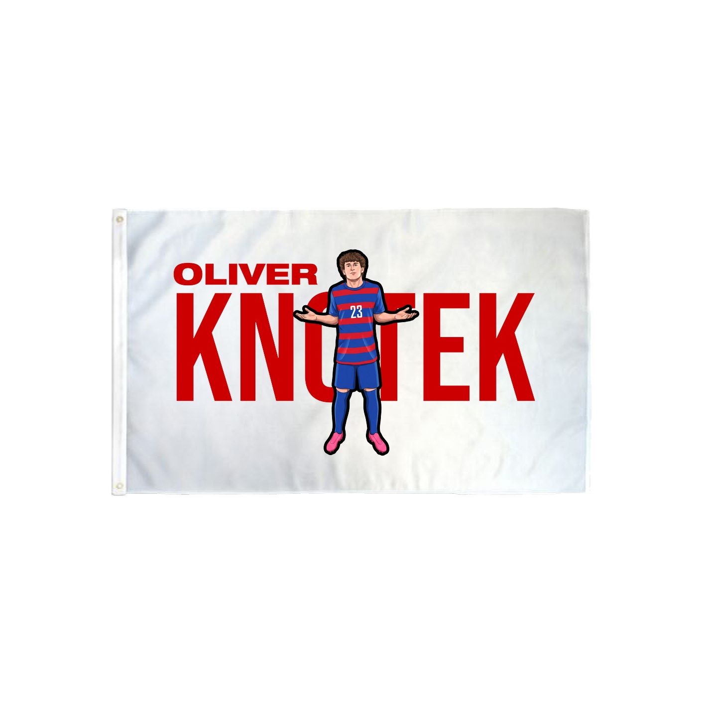 3x5 Flag — Player Name in Classic