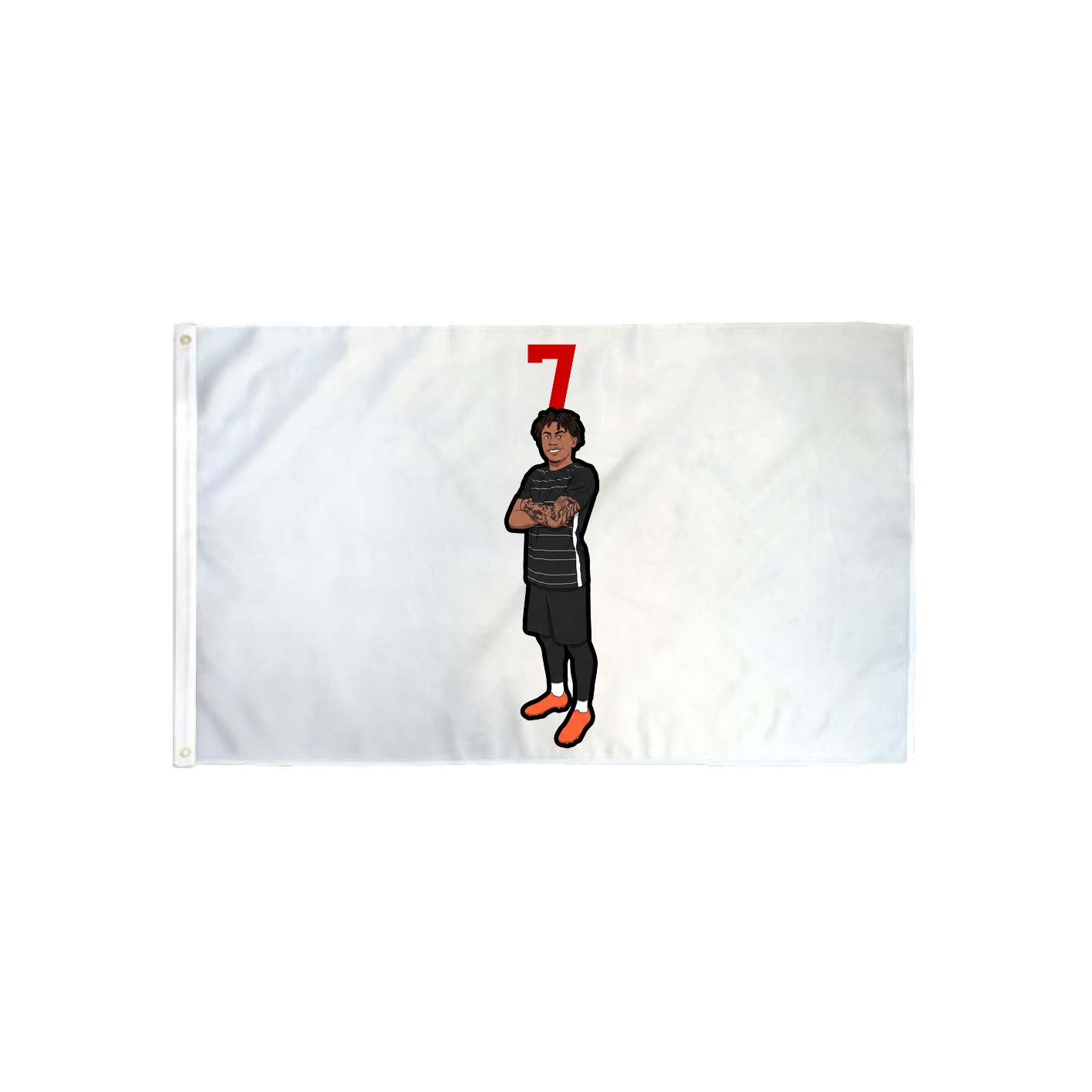 3x5 Flag — Number Top in Classic