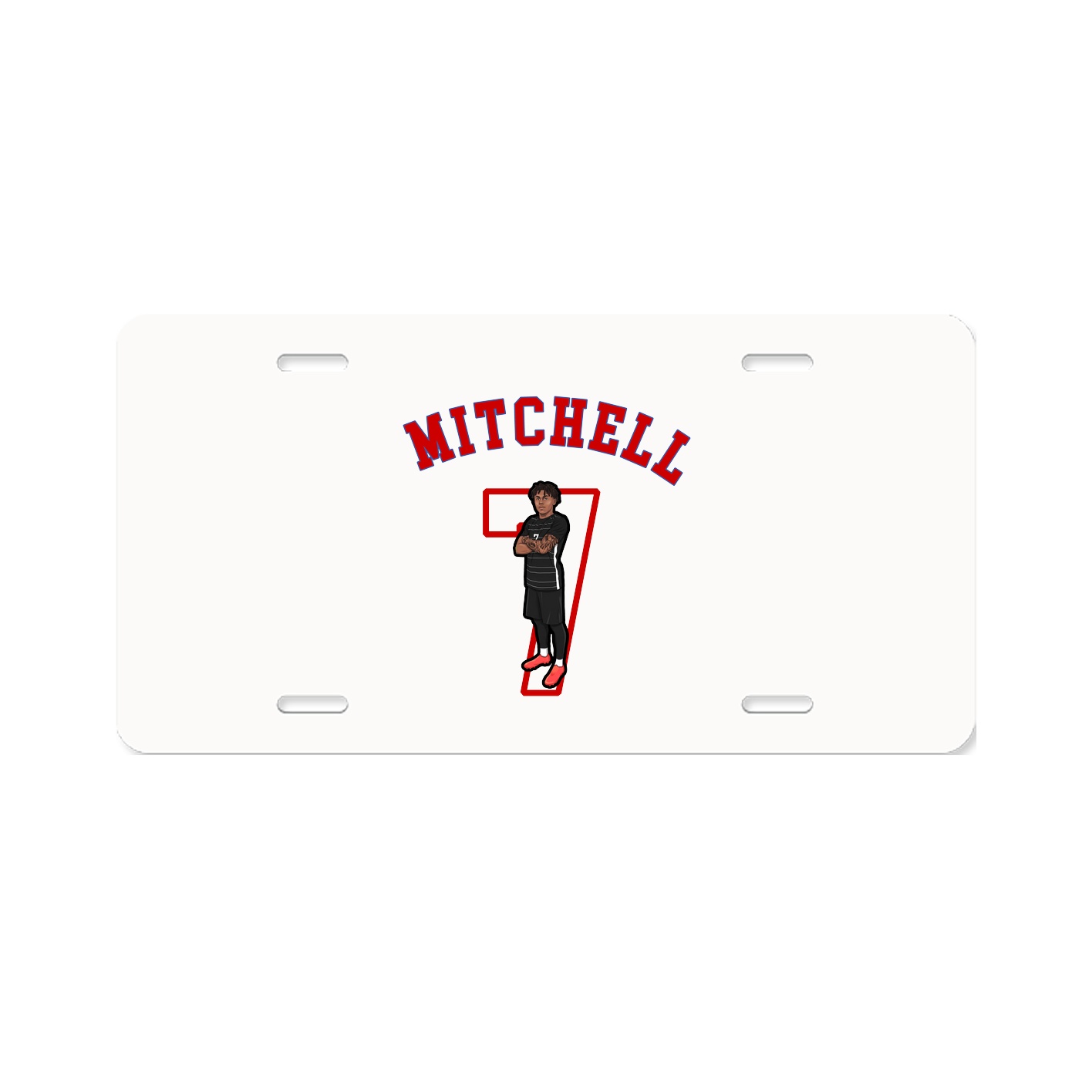License Plate — Shirsey Arch in Classic