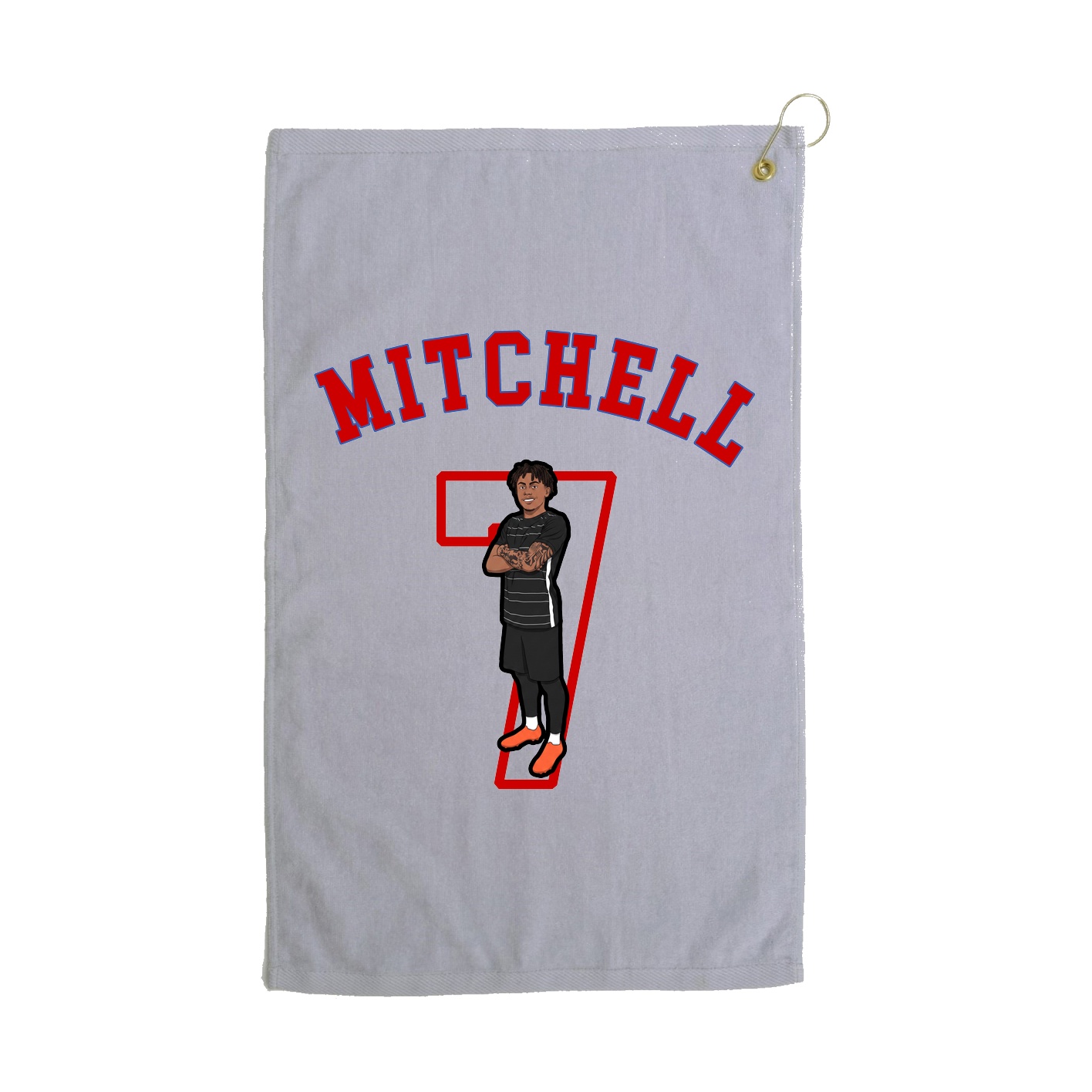 Golf Towel — Shirsey Arch in Grey