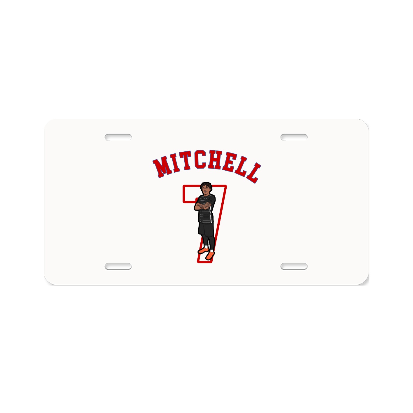 License Plate — Shirsey Arch in Classic