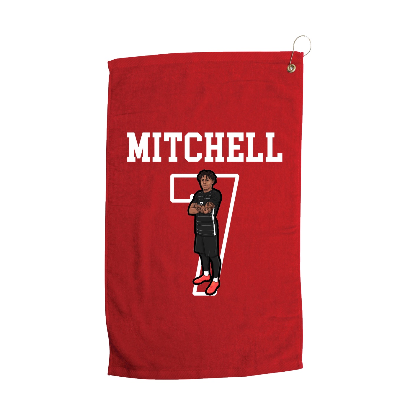 Golf Towel — Shirsey in Red